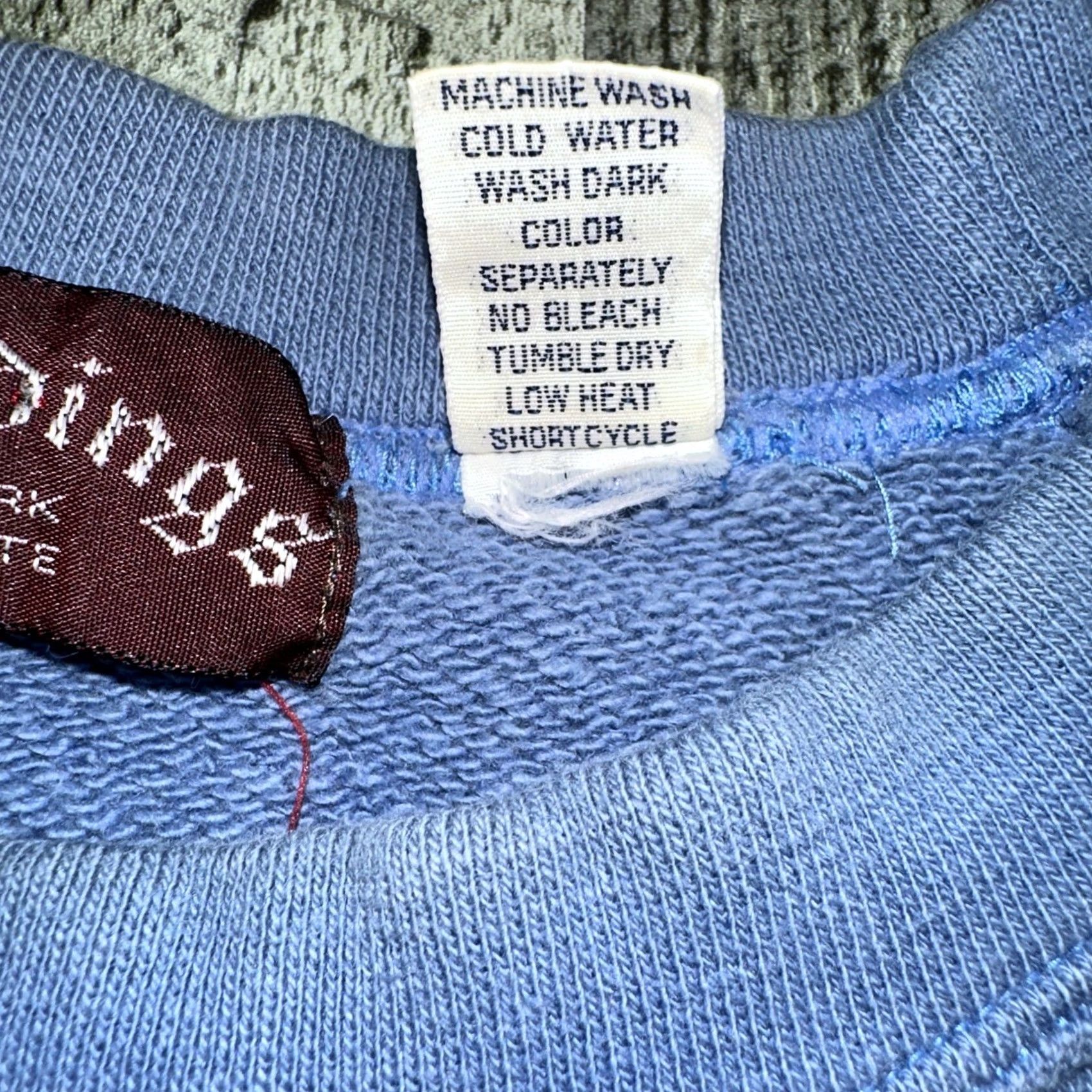 Spalding VINTAGE Spalding Sweatshirt Raglan Blue Terry Loopback Made in Japan Mens S Size US S / EU 44-46 / 1 - 5 Thumbnail