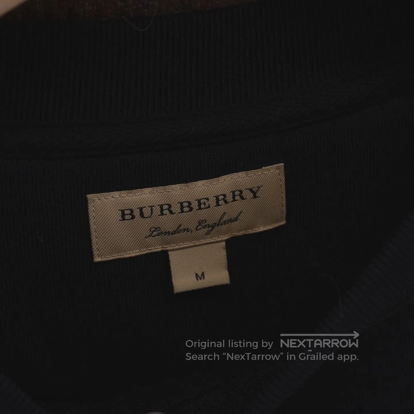 Burberry Burberry Arm-checkered round-neck hoodie Size US M / EU 48-50 / 2 - 4 Thumbnail