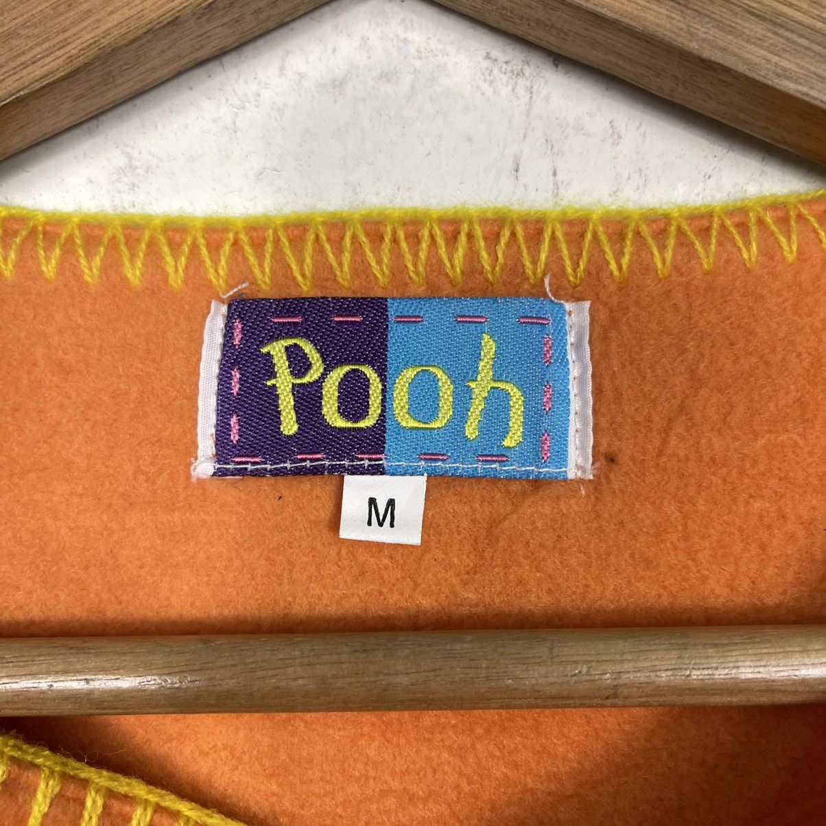 Cartoon Network Vintage 90s Winnie The Pooh Button Fleece Vest Size US M / EU 48-50 / 2 - 15 Thumbnail
