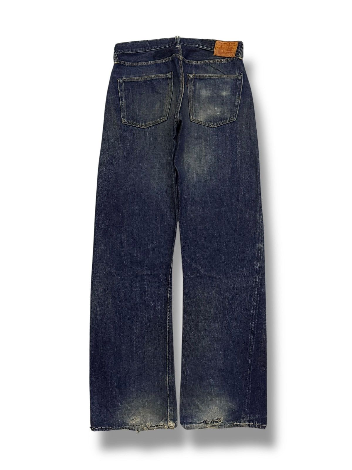 The Real McCoy's Vintage 00s Joe McCoys & Co Lot 901 Selvedge Denim Japan W31 Size US 31 - 3 Thumbnail