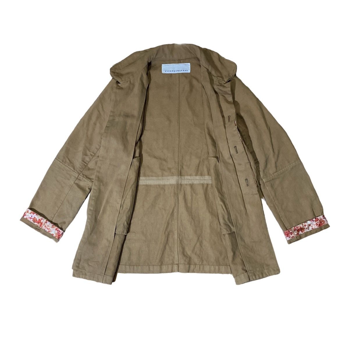 Issey Miyake × Japanese Brand × Sunao Kuwahara Issey Miyake Sunao Kuwahara Floral Coat Size M / US 6-8 / IT 42-44 - 3 Thumbnail