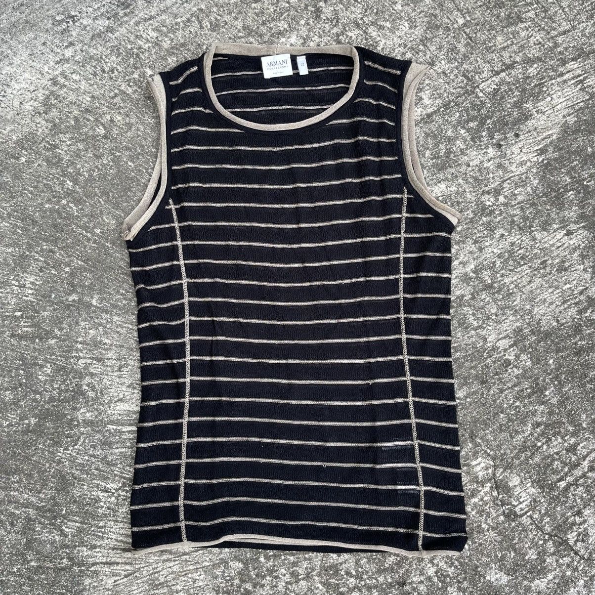 Armani Collezioni Armani Collezioni Tank Top Vintage Size US XS / EU 42 / 0 - 1 Thumbnail