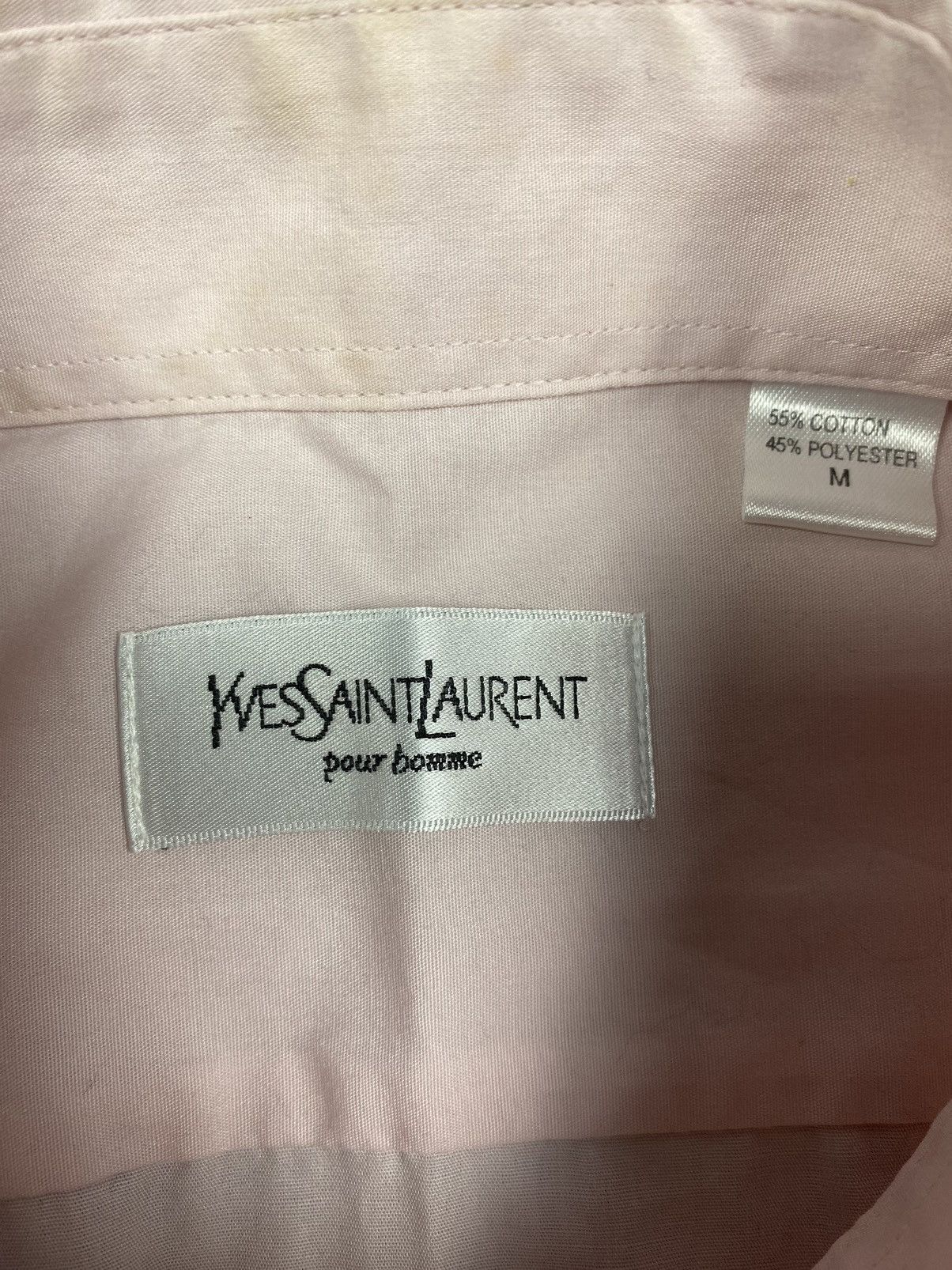 Yves Saint Laurent Vintage 90s Yve Saint Laurent Basic Button Up Shirt Size US M / EU 48-50 / 2 - 11 Thumbnail