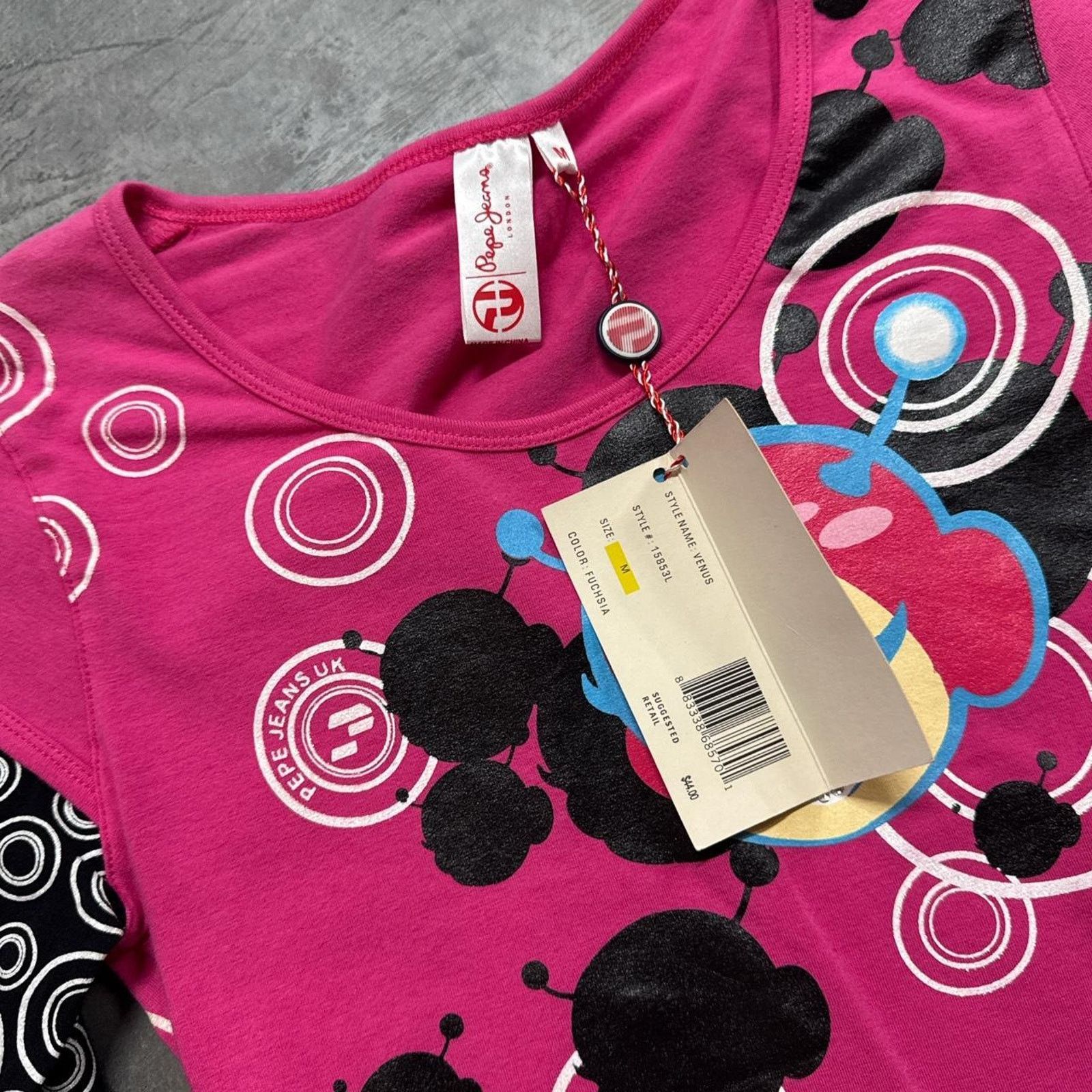 Pepe Jeans × Vintage Vintage Pepe Jeans London Anime Cyber Japanese Long Sleeve Size S / US 4 / IT 40 - 3 Thumbnail