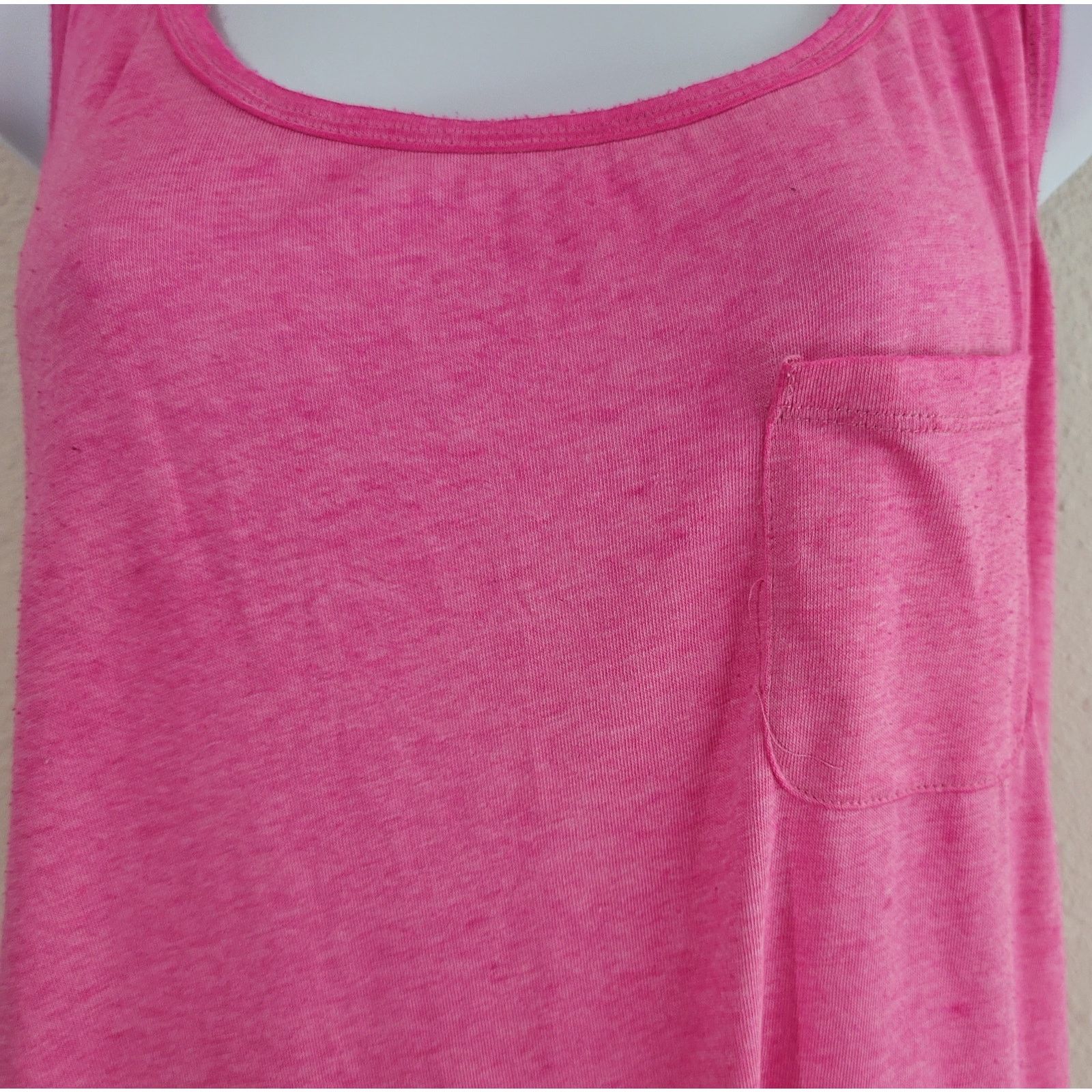 Other Torrid Hot Pink Heathered Tank Top 1 14 16 Round Neck Size L / US 10 / IT 46 - 2 Thumbnail