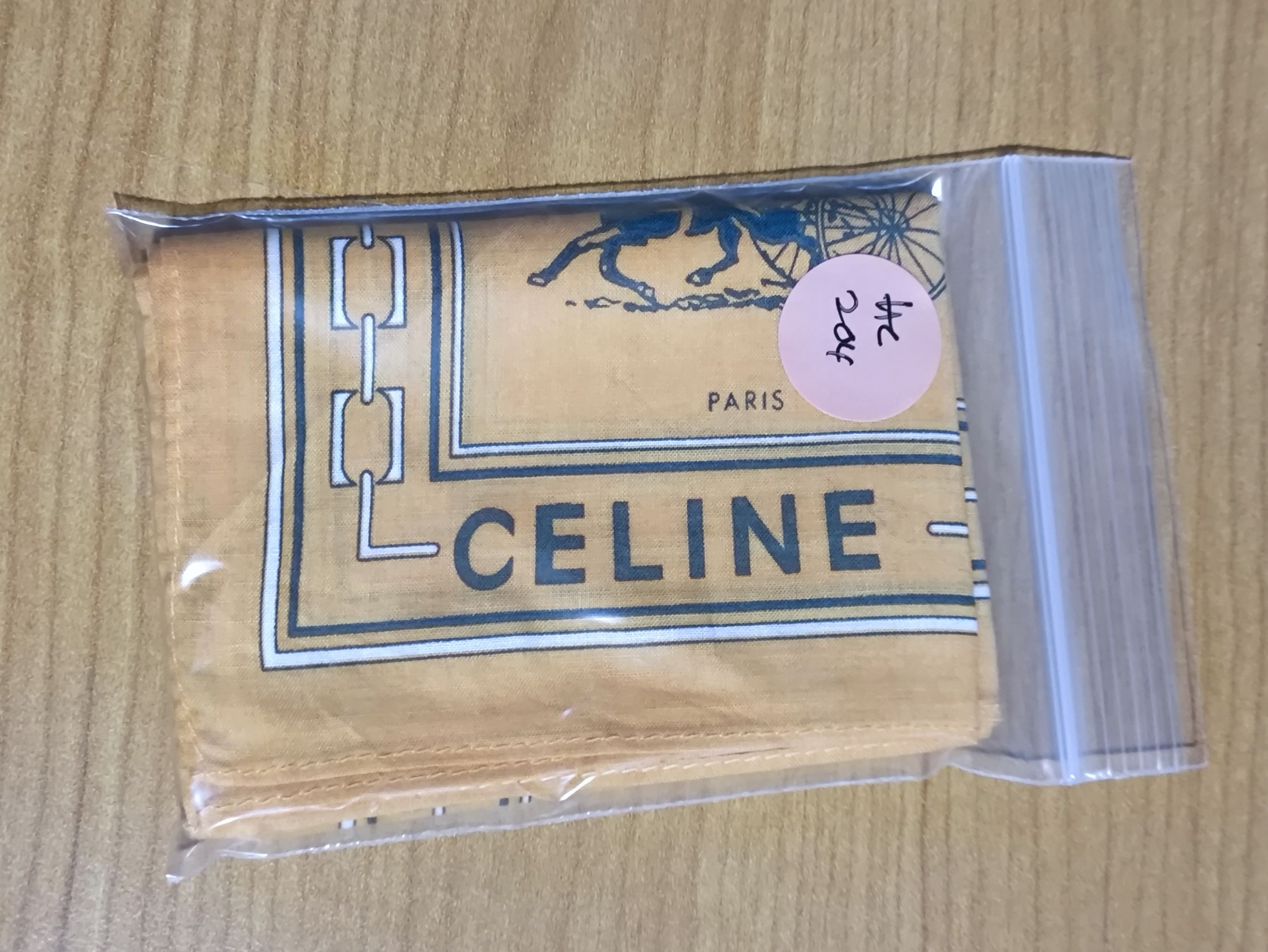 Celine CELINE HANDKERCHIEF 2 PCS Size ONE SIZE - 11 Thumbnail