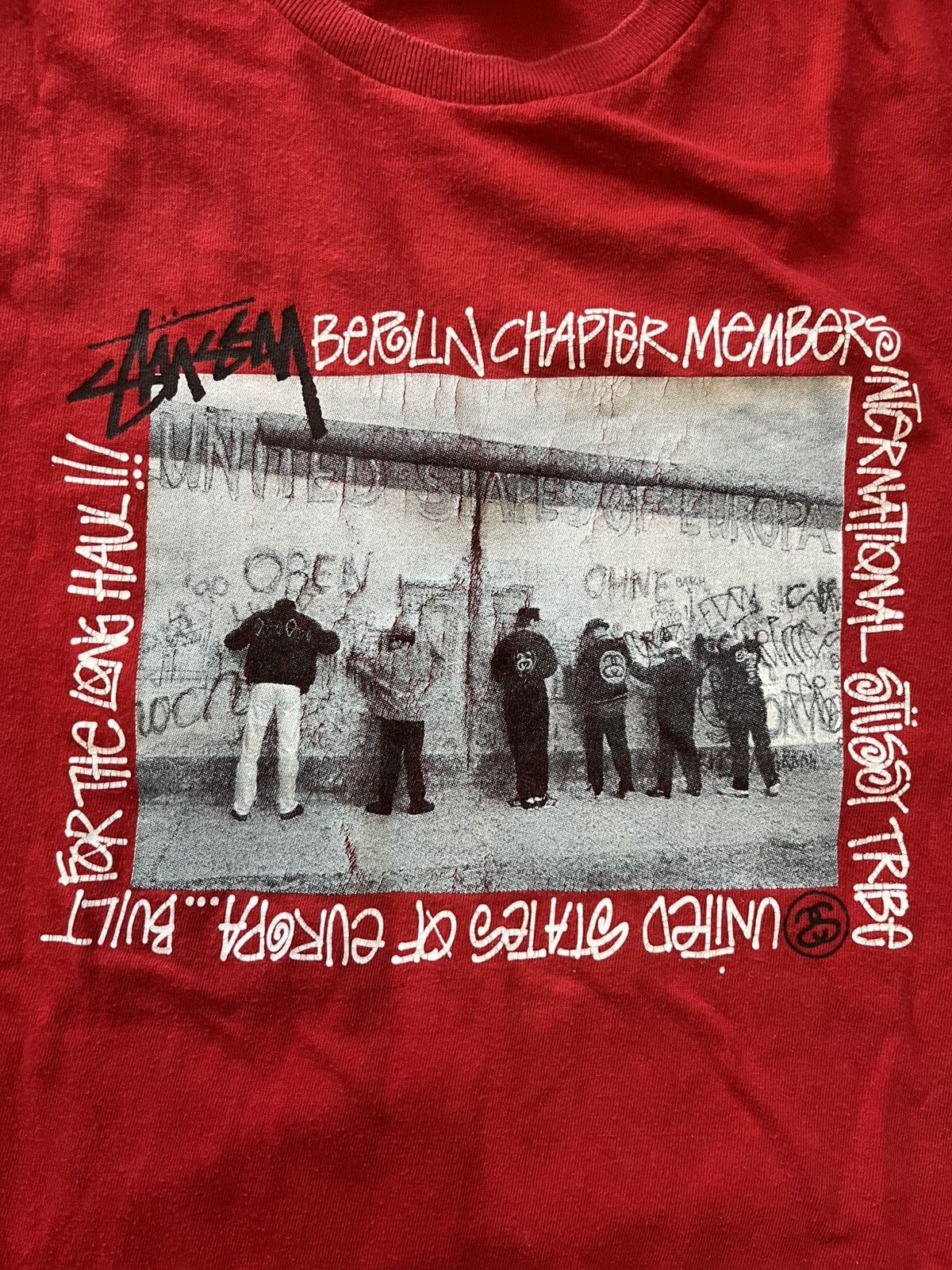 Stussy ULTRA RARE 2012 Stüssy Berlin Chapter Members Opening Tee Size US L / EU 52-54 / 3 - 2 Thumbnail