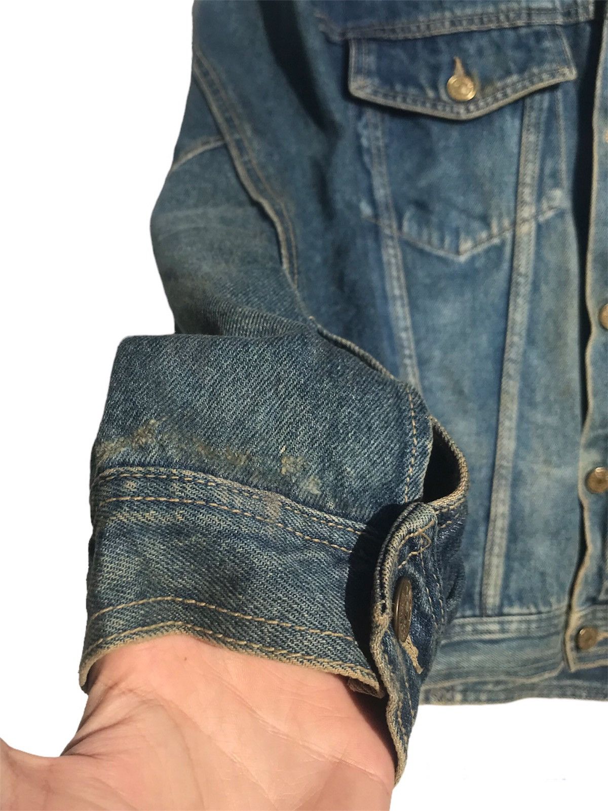 Vintage Vintage Bermuda Denim Jacket Size US L / EU 52-54 / 3 - 8 Thumbnail
