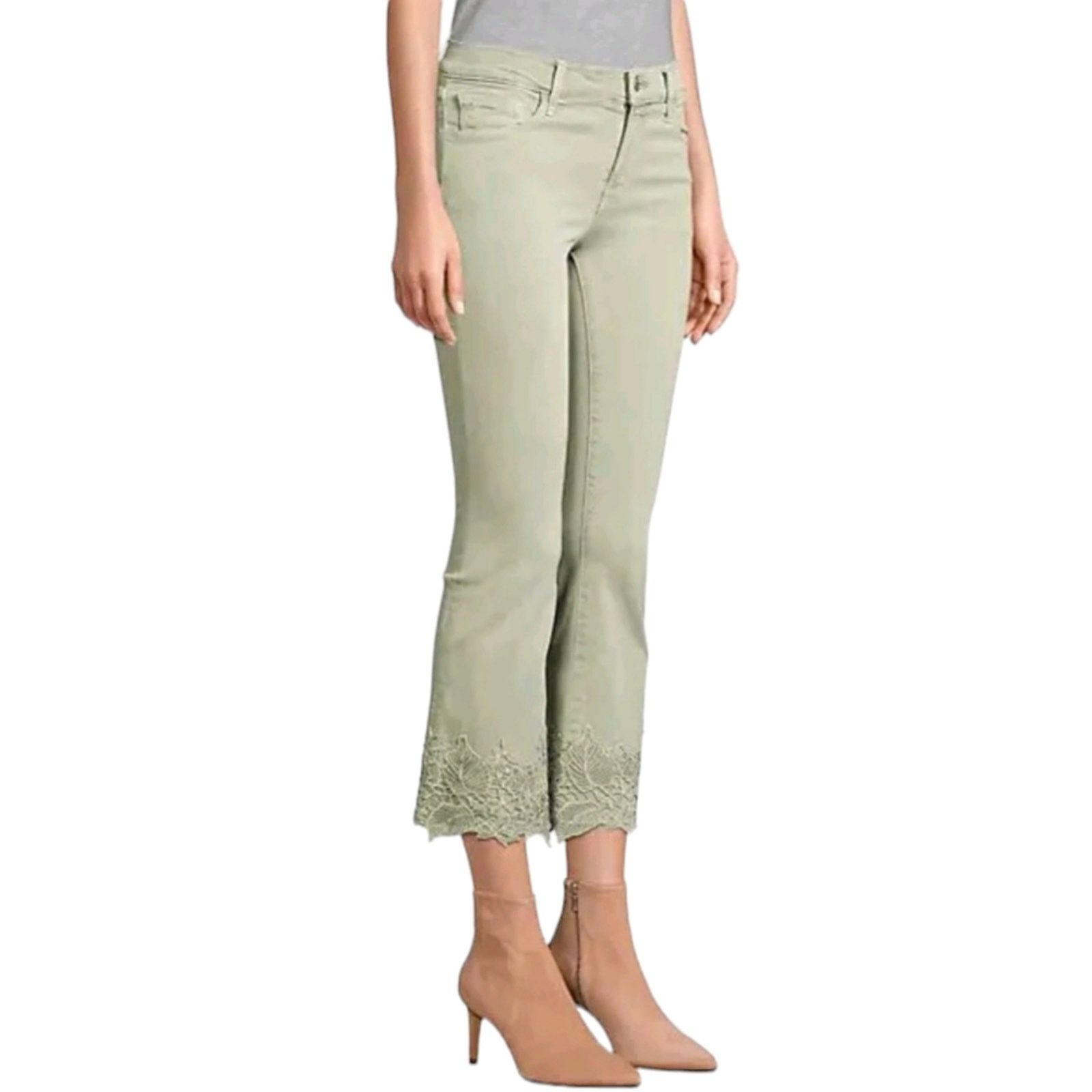 J Brand J Brand Selena Crop Bootcut Jeans in Faded Gibson 31 Size 31" - 3 Thumbnail