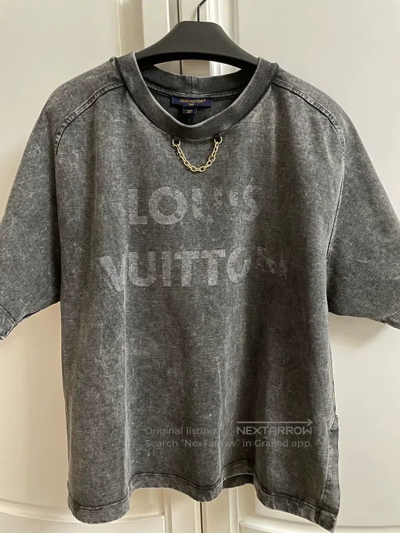 Louis Vuitton Louis Vuitton Washed grey short sleeves Size US M / EU 48-50 / 2 - 1 Thumbnail