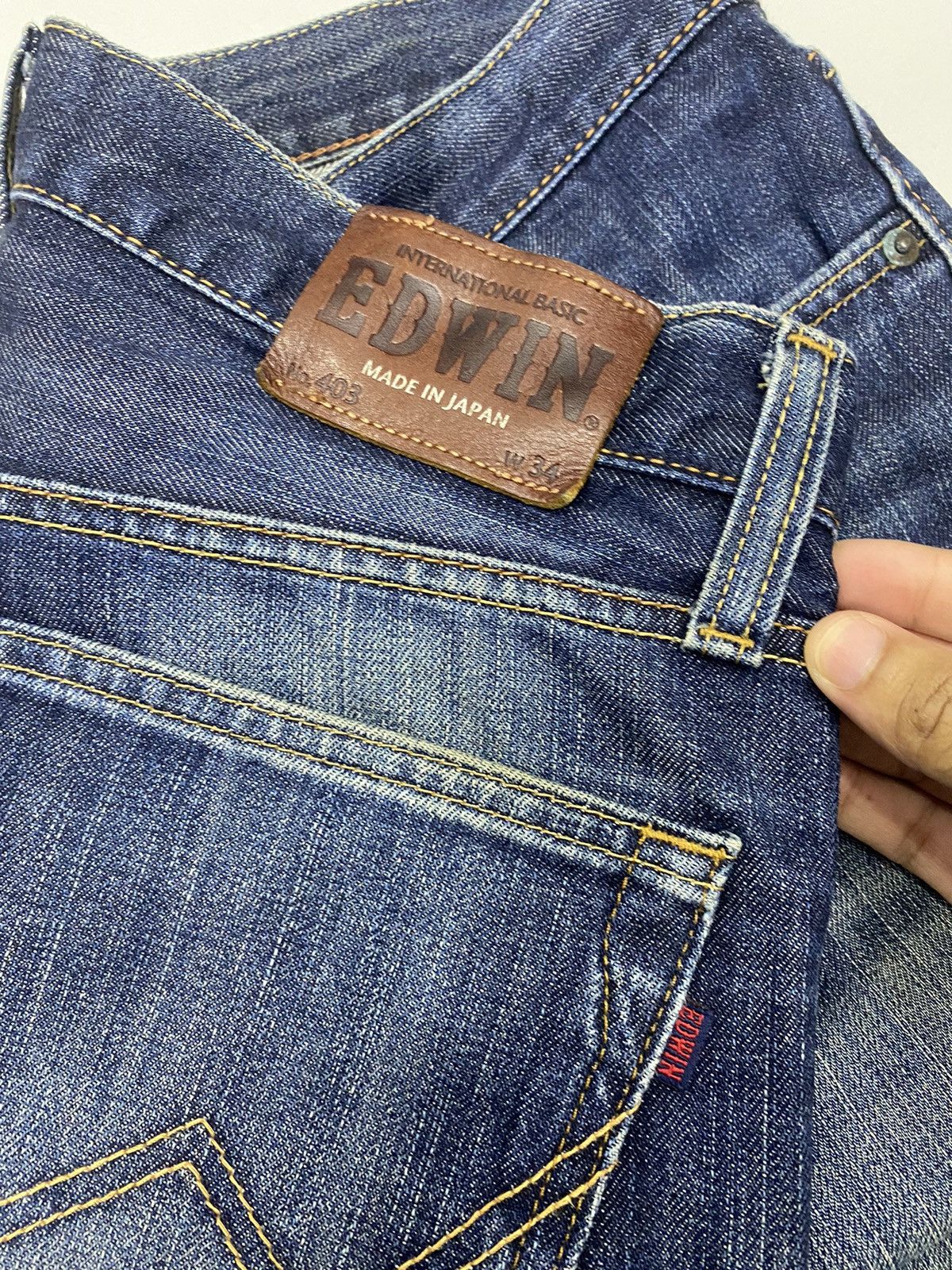 Edwin DISTRESSED DENIM EDWIN MADE IN JAPAN UNDERCOVER STYLE DESIGN Size US 32 / EU 48 - 7 Thumbnail
