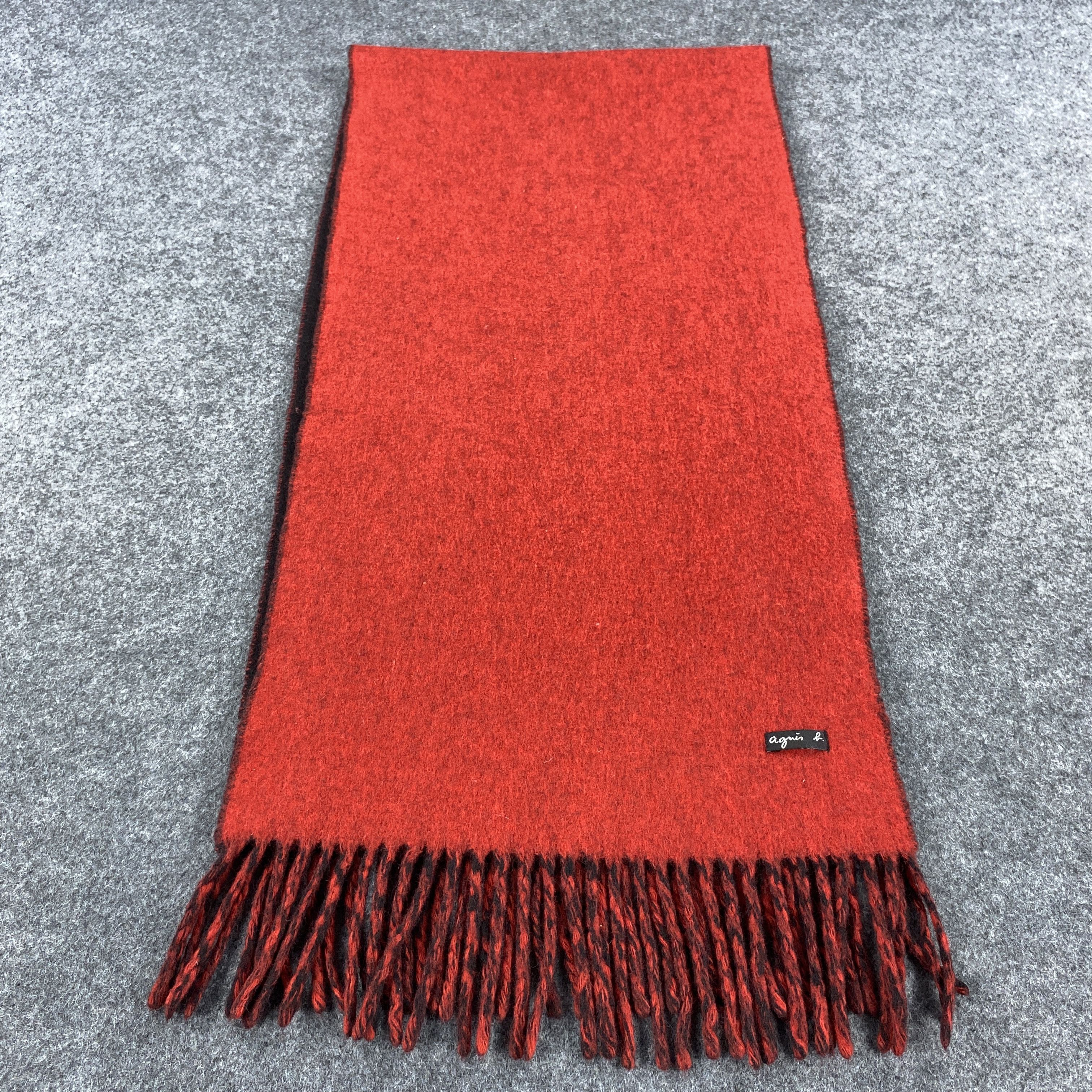 Vintage × agnes b. GF10627 Agnes B. Scarf Neck Wear Muffler Nova Check Size ONE SIZE - 4 Thumbnail