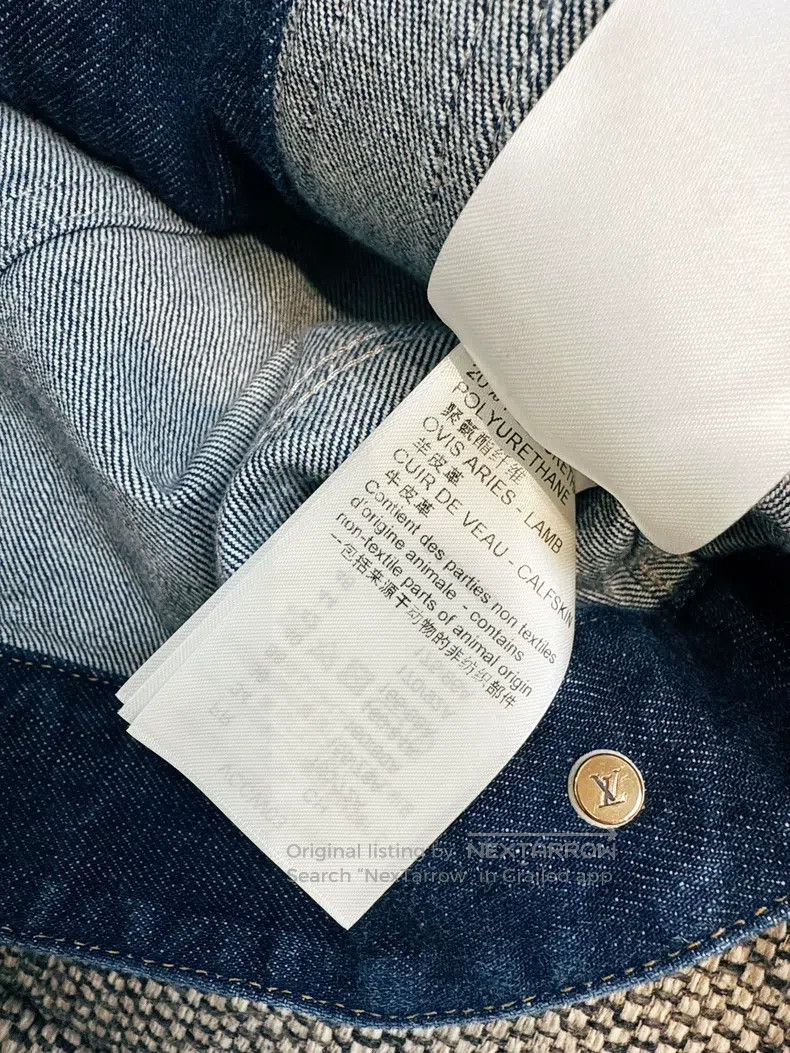 Louis Vuitton Louis Vuitton 23s show blue patchwork two-pocket denim jac Size XS / US 0-2 / IT 36-38 - 8 Thumbnail