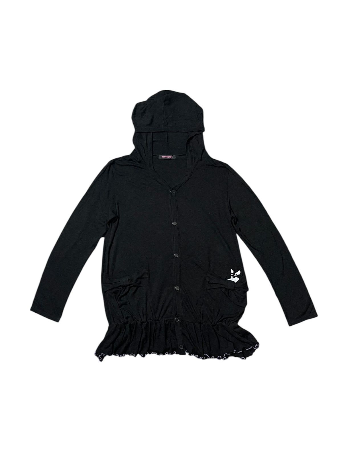 Japanese Brand 2000s ALGONQUINS IF SIX WAS NINE STYLE HOODIE CARDIGAN Size M / US 6-8 / IT 42-44 - 2 Thumbnail