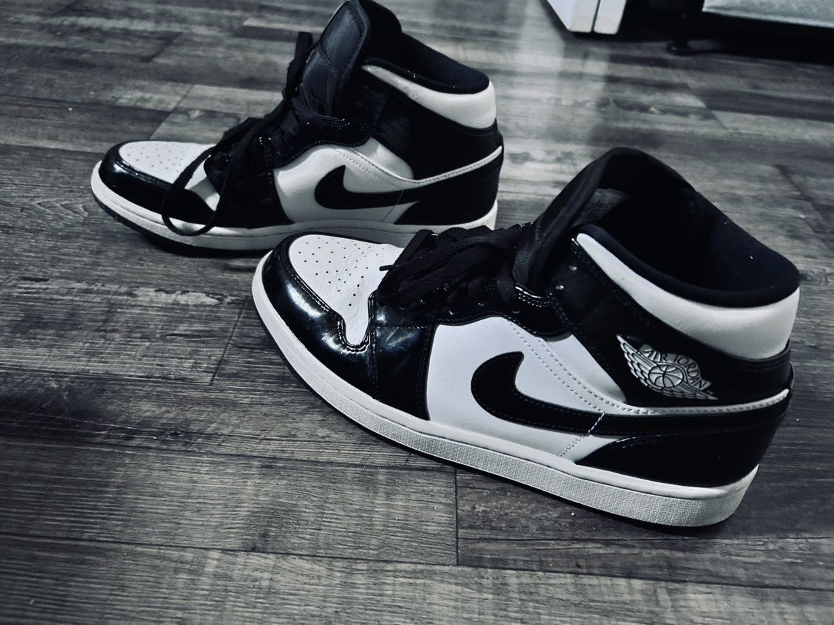 Nike Nike Air Jordan 1 Mid “Carbon Fiber” – Size 10.5 – Near Mint Size US 10.5 / EU 43-44 - 7 Thumbnail
