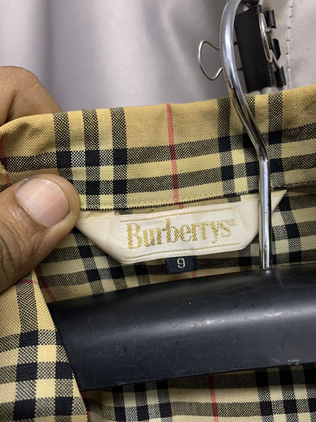 Burberry × Japanese Brand × Vintage VINTAGE BURBERRY NOVACHECK WOOL BUTTON UP SHIRT Size US M / EU 48-50 / 2 - 14 Thumbnail