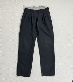 Hakama Pants Twill Wool Blend Grey