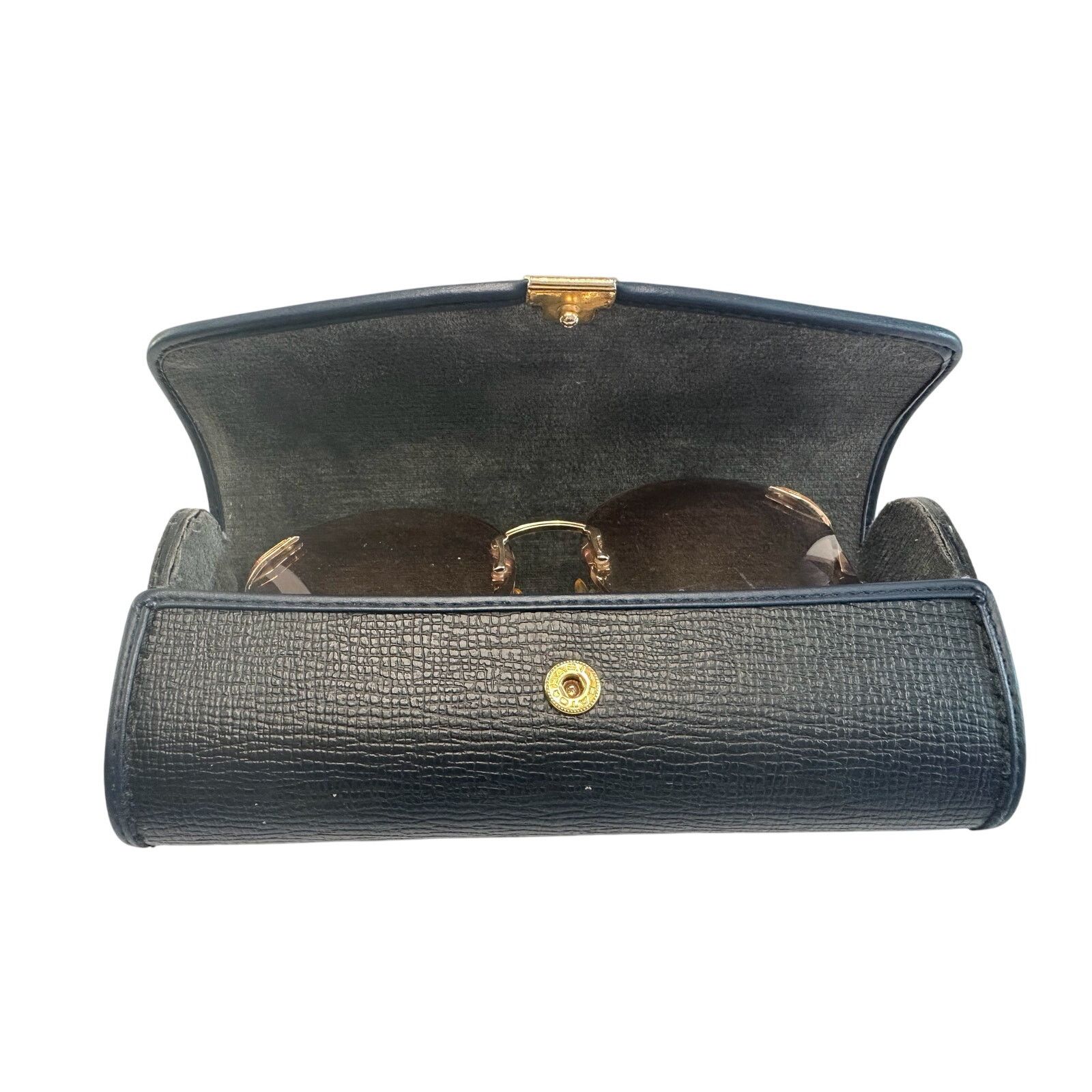 Yves Saint Laurent YSL - Yves Saint Laurent Amber Rose Rimless Sunglasses Size ONE SIZE - 14 Thumbnail