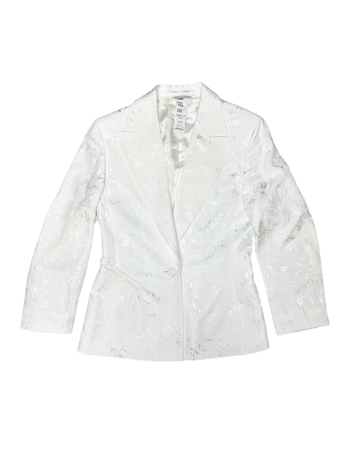 Versace 1998 Couture Floral Jacquard Ensemble Size M / US 6-8 / IT 42-44 - 2 Thumbnail