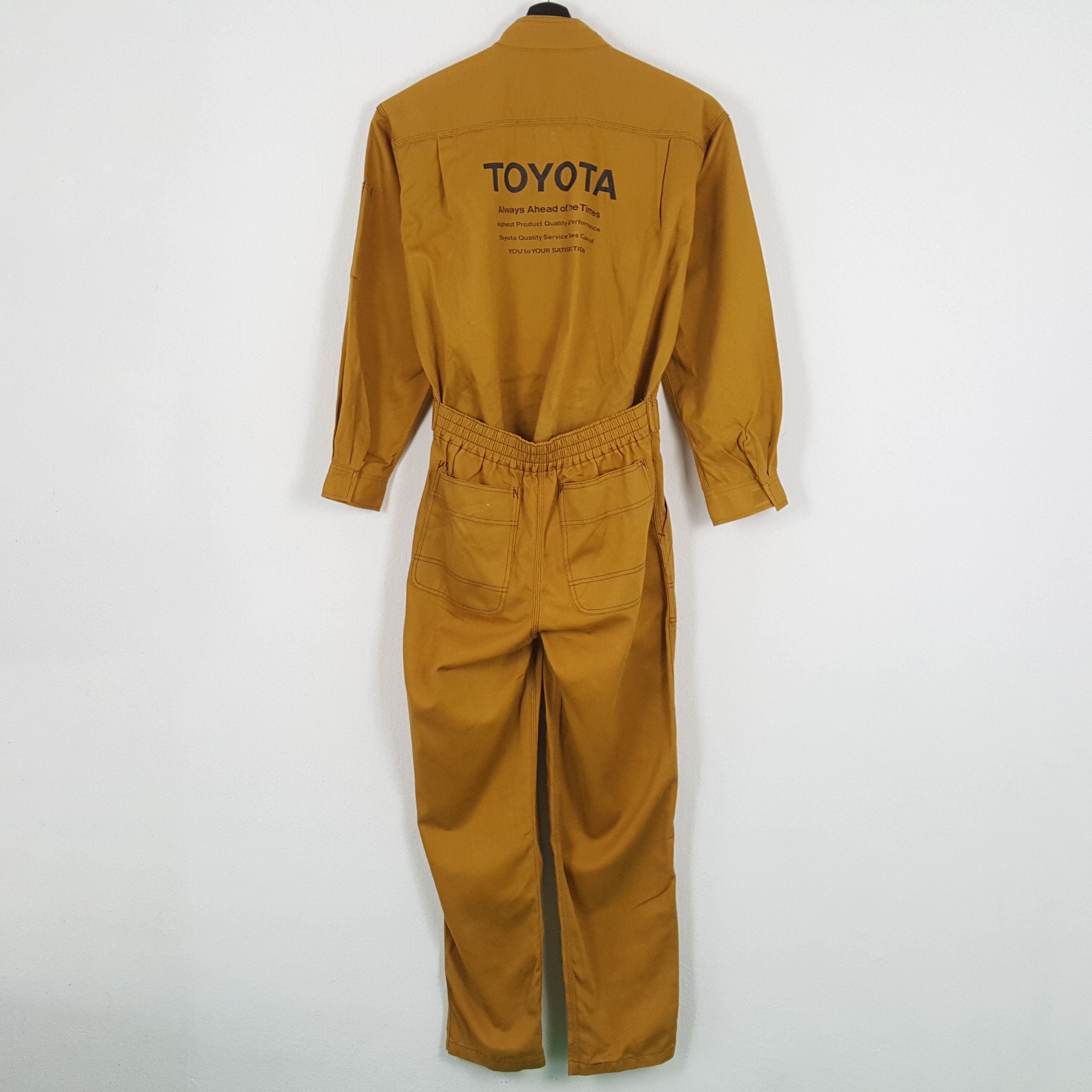 TOYOTA TECNO Japanese Motorsports Workwear Coverall Jacket