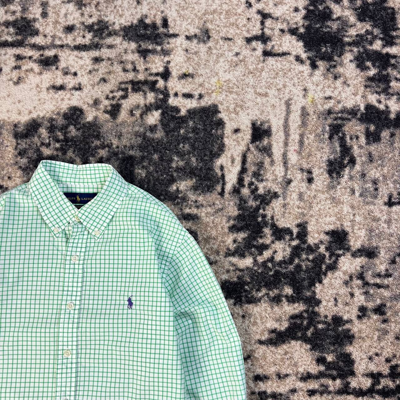 Polo Ralph Lauren Polo Ralph Lauren Luxury Mini Logo Checkered Button Up Shirt Size US L / EU 52-54 / 3 - 2 Thumbnail