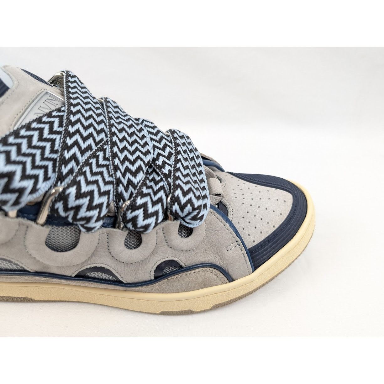 Lanvin o1rshd1 Curb Sneakers in Vanille Size US 9 / EU 42 - 3 Thumbnail