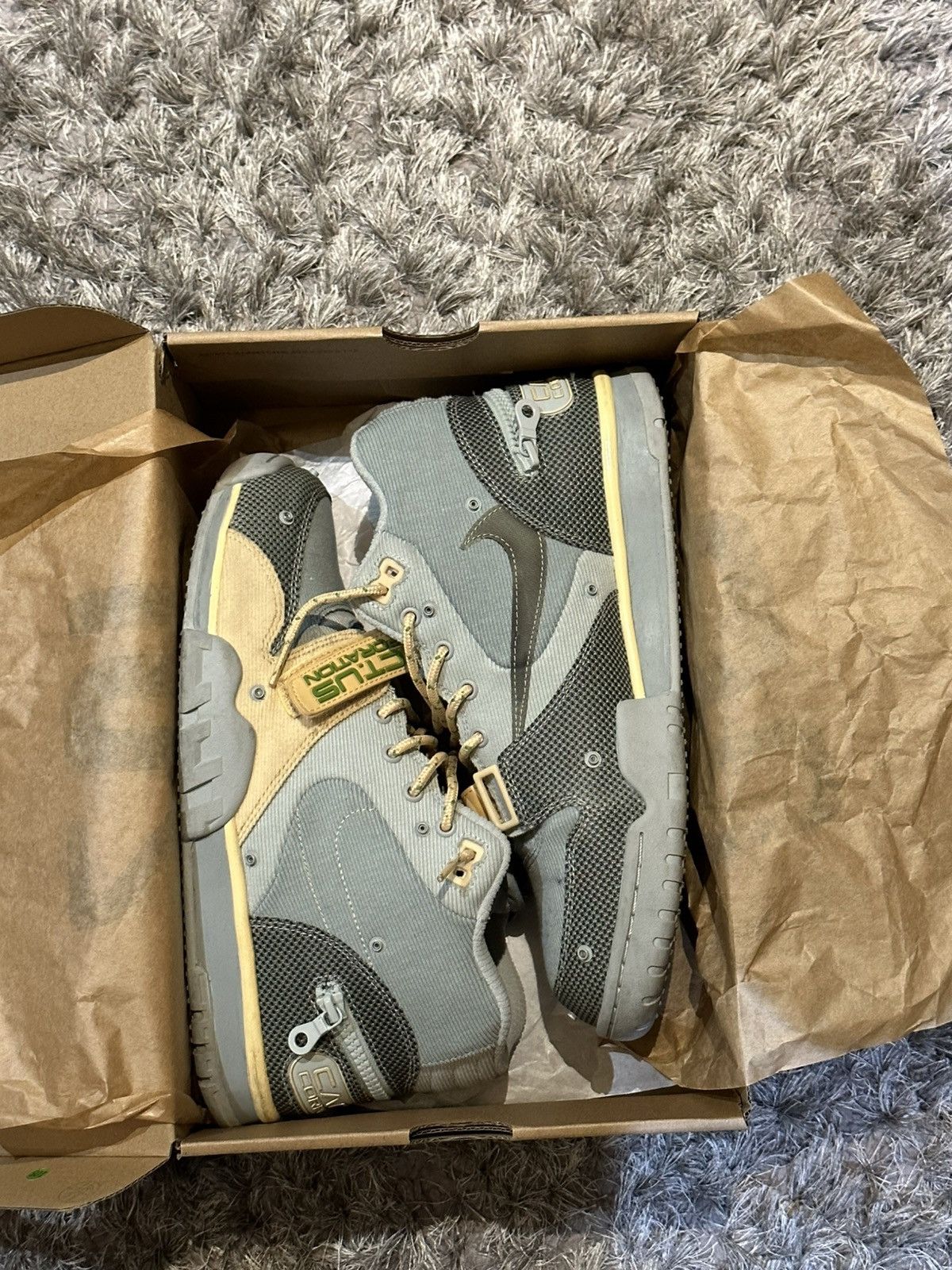 Nike × Travis Scott Travis scott cactus jack air trainer sneakers Size US 10 / EU 43 - 1 Thumbnail