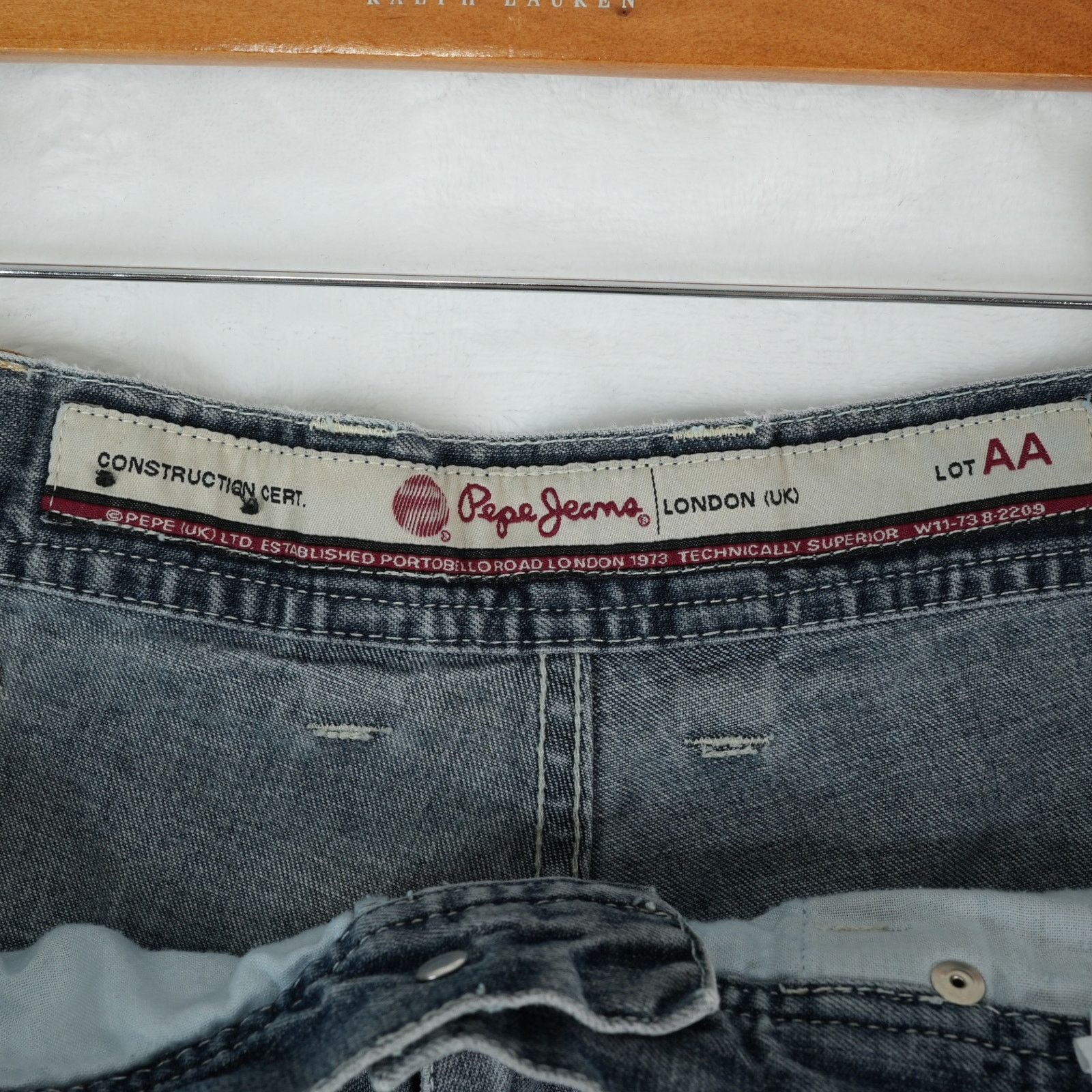 Pepe Jeans Vtg Pepe Jeans London Shorts 38x14.5 Carpenter Utility Y2K Size US 38 / EU 54 - 8 Thumbnail