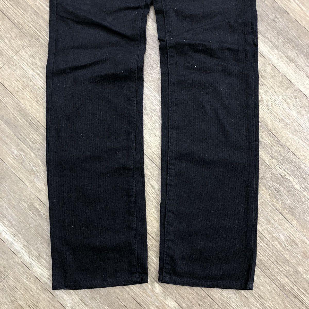 Japanese Brand × Neighborhood 2002s Neighborhood Narrow Black Denim Pants Size US 33 - 7 Thumbnail