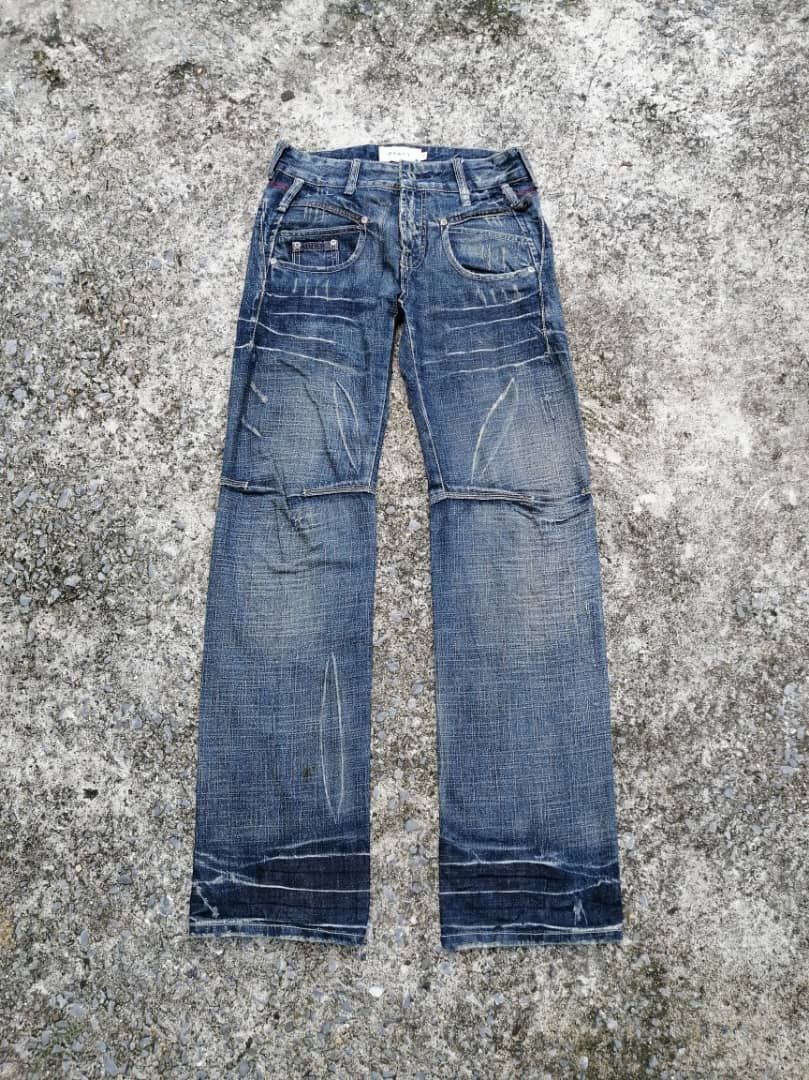 Designer Beast Nice Design Distressed Denim Size US 28 / EU 44 - 1 Thumbnail
