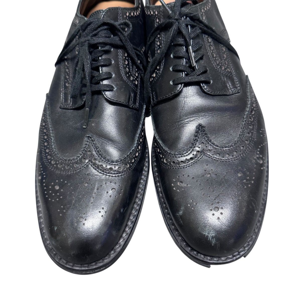 Sulvam Sulvam Brogue Wingtip Leather Shoes Size US 9 / EU 42 - 9 Thumbnail