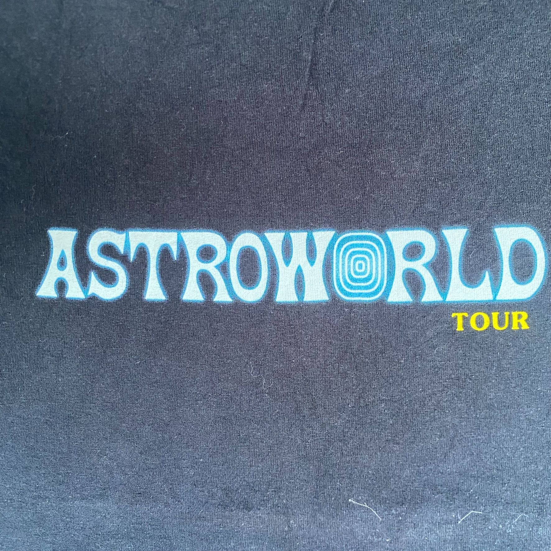 Rap Tees Travis Scott Astroworld Tour Shirt Trap Concert Merch Tee Size US S / EU 44-46 / 1 - 3 Thumbnail