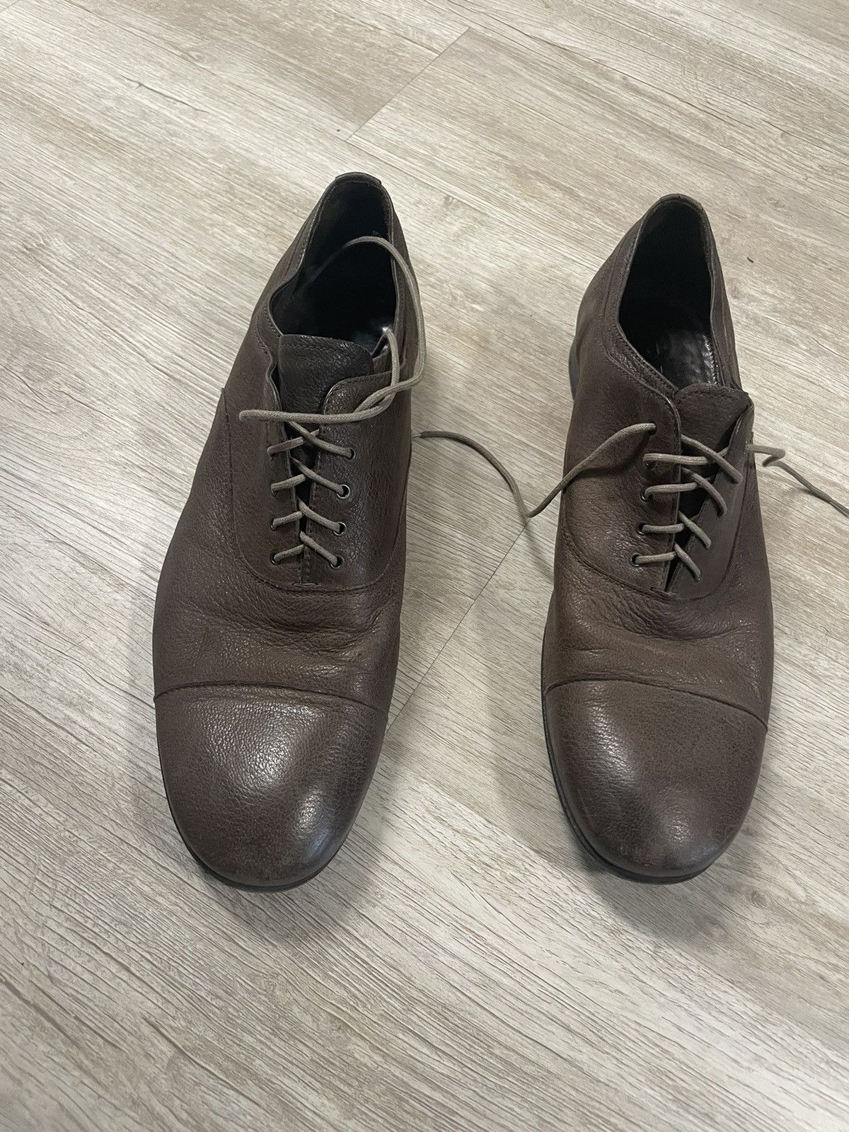 Prada Prada Men's 2E2720 Saffiano Leather Business Shoes Size US 9 / EU 42 - 1 Thumbnail
