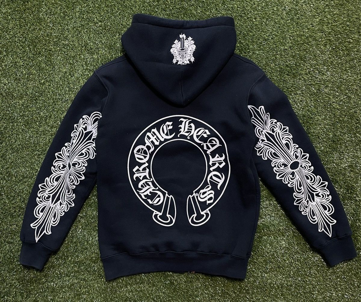 Chrome Hearts 90s old Chrome Hearts Heavy Thermal hoodie authentic size S Size US S / EU 44-46 / 1 - 1 Thumbnail
