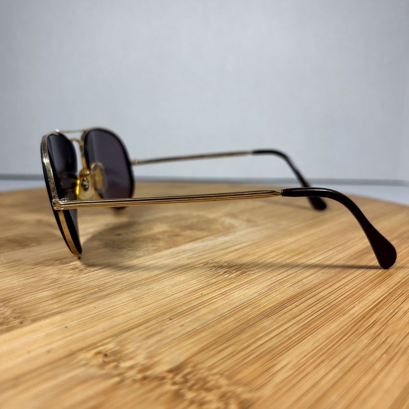 American Optical VINTAGE American Optical AO 1/10 12K Gold Frames ONLY Aviator Sunglasses 5 1/2" Gold Mens Size ONE SIZE - 7 Thumbnail
