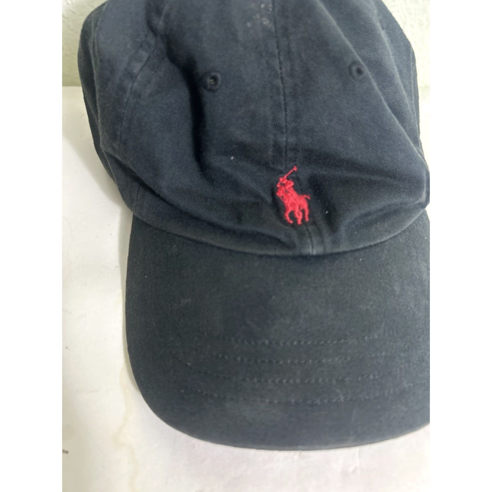 Polo Ralph Lauren Polo Ralph Lauren Baseball Cap Hat Strap Back Dad Black Cotton Adjustable One Size Men Mens Size US M / EU 48-50 / 2 - 2 Thumbnail