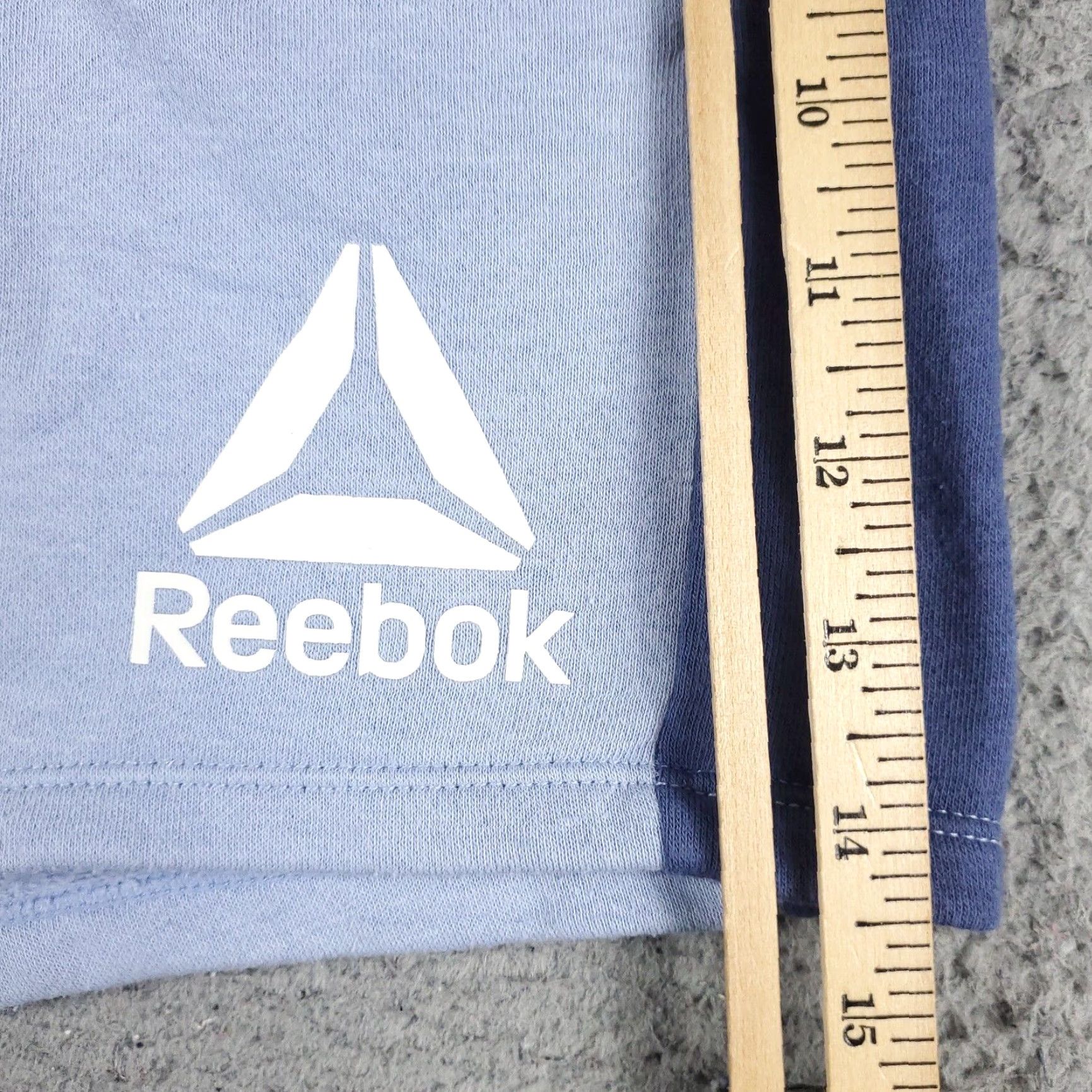 Reebok Reebok Shorts Womens 2XL Blue Sweat Shorts Running Jogging Training Ladies Size 40" / US 18 - 5 Thumbnail