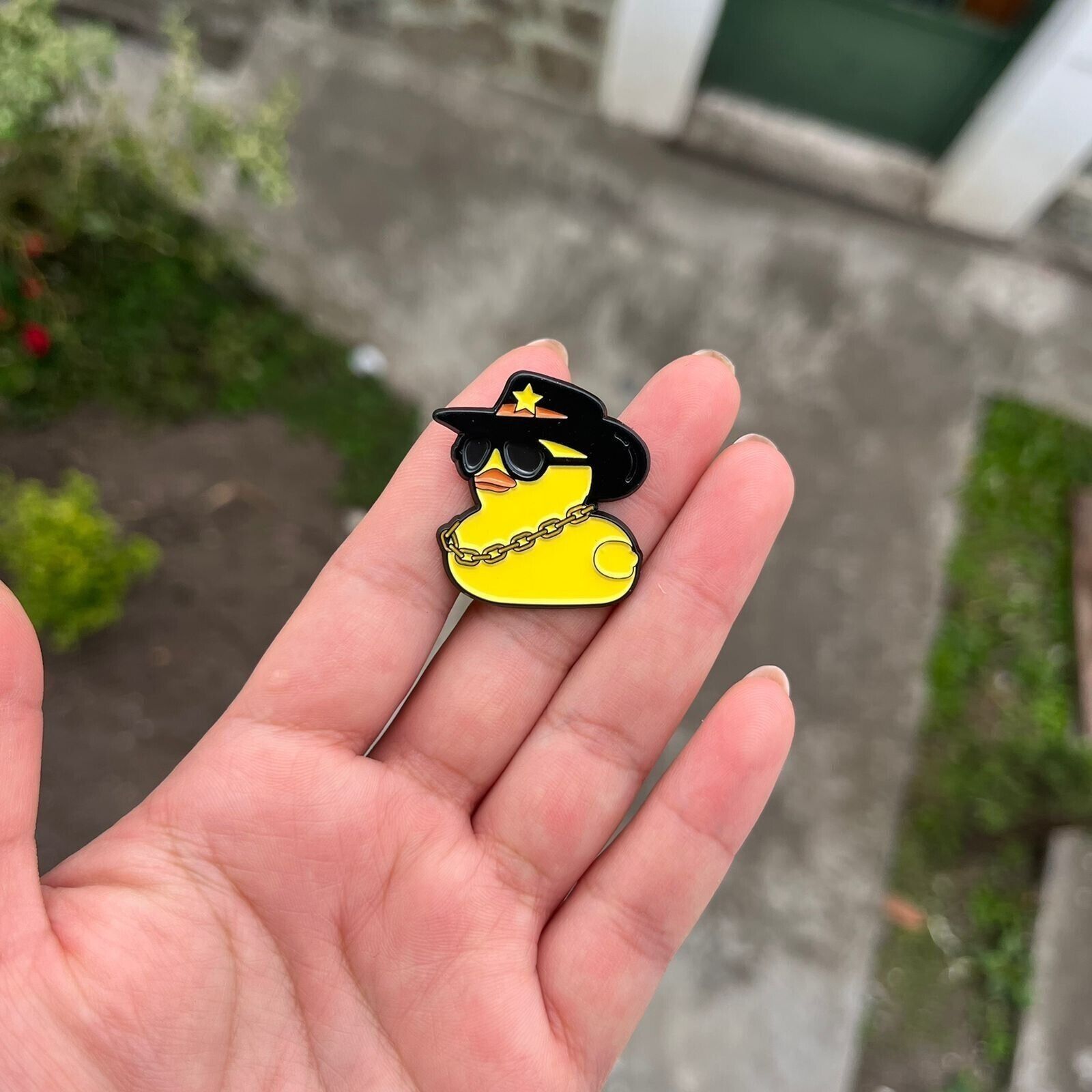 Other New Duck Cartoon Enamel Collecctionable Looking Funny Cool P Size ONE SIZE - 1 Thumbnail