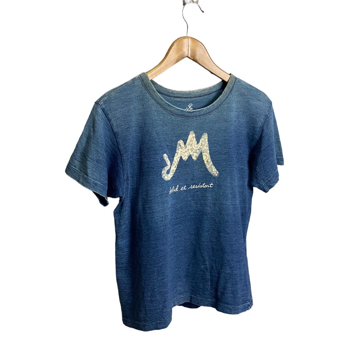 45rpm × Indigo × Japanese Brand 45RPM vintage tee Size US XS / EU 42 / 0 - 2 Thumbnail