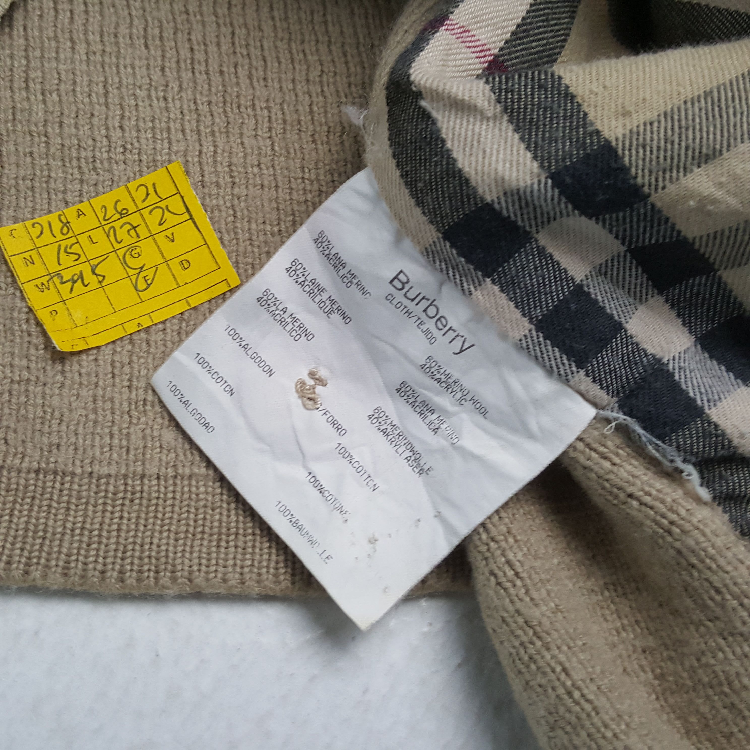 Burberry × Vintage Vintage BURBERRY LONDON Fashion Brand Velvet Jacket Size US XL / EU 56 / 4 - 7 Thumbnail