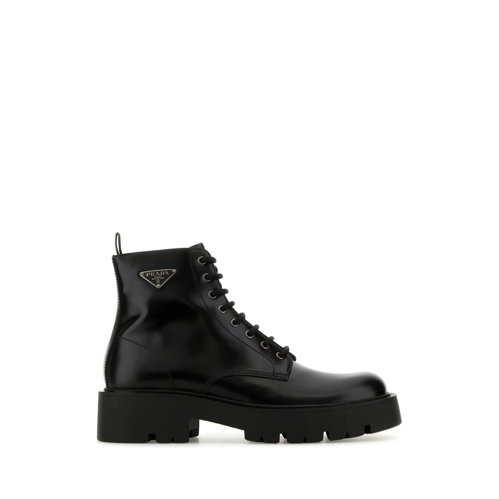 Prada PRADA Black Leather Ankle Boots New And Authentic (Men's siz Size US 10 / EU 43 - 1 Thumbnail