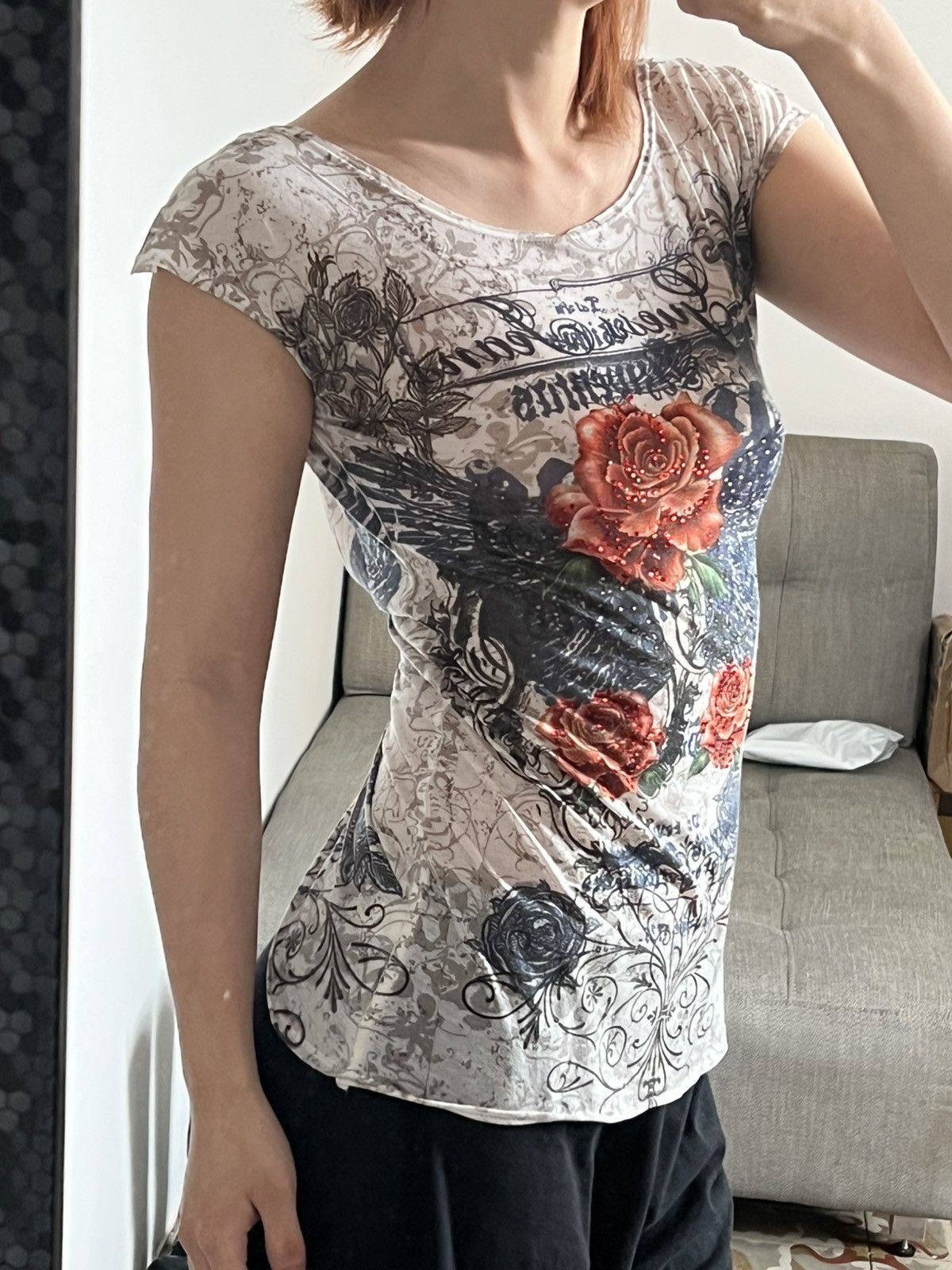 Guess Open back vintage Guess top Size S / US 4 / IT 40 - 3 Thumbnail