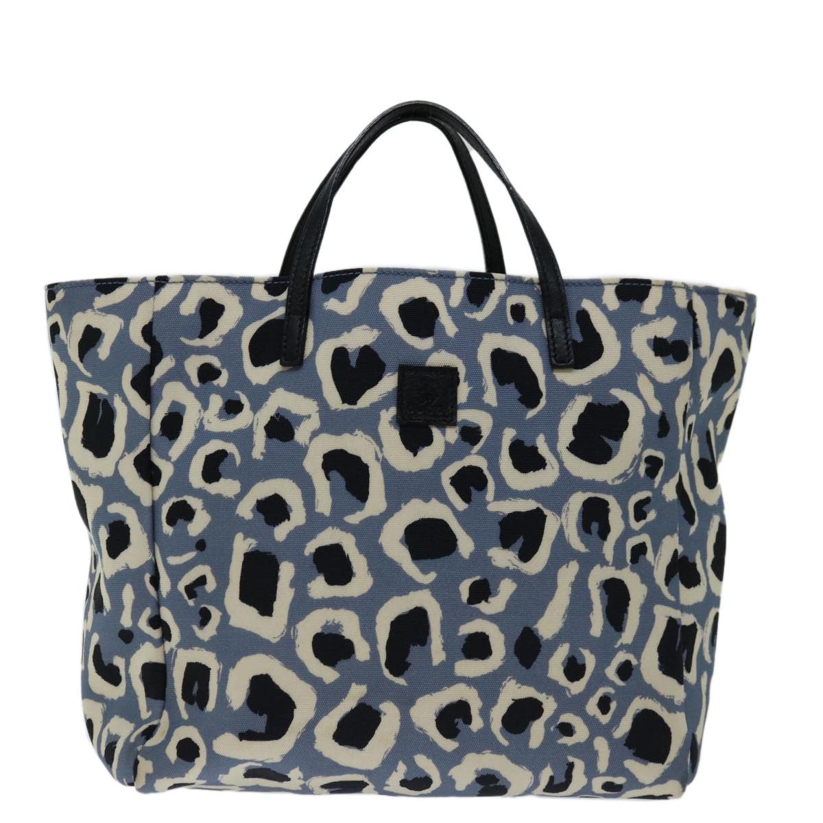 Gucci Padlock Blue Canvas Handbag (Pre-Owned) Size ONE SIZE - 1 Thumbnail