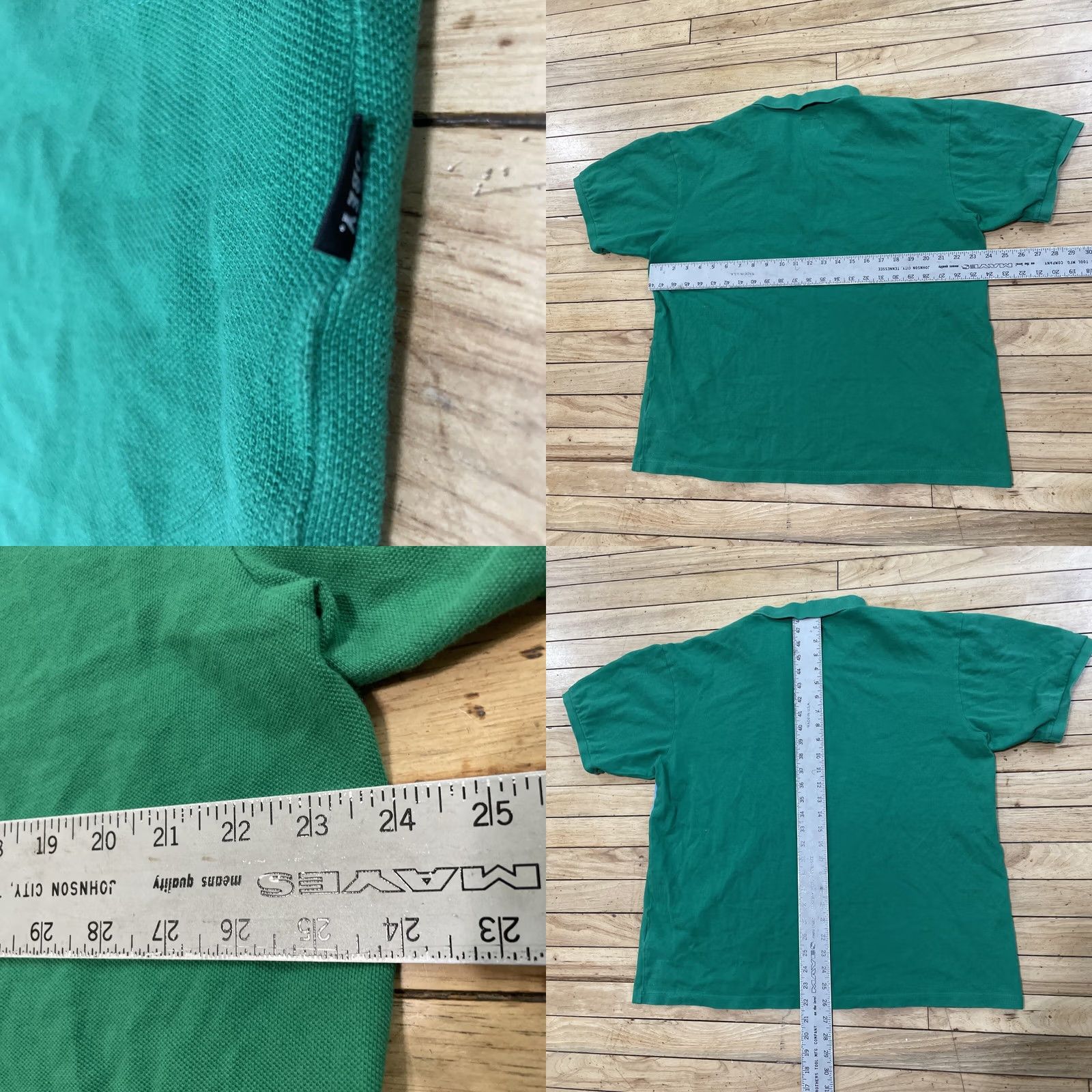 Obey OBEY Polo Shirt Men L Green Blue Colorblock Y2k Streetwear Knit Polo Shirt Colorblock Logo Short Sleeve Casual Golf 90s Preppy Size US L / EU 52-54 / 3 - 8 Thumbnail