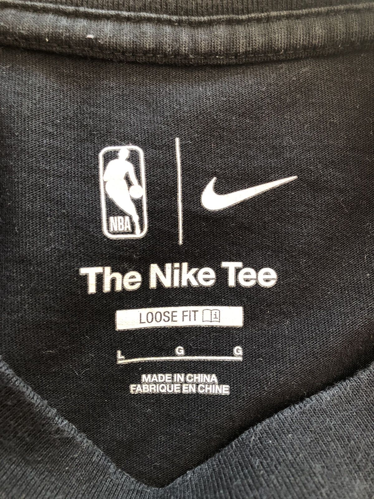 NBA RARE NIKE BROOKLYN NETS NBA BASKETBALL TEE SHIRT Size US L / EU 52-54 / 3 - 3 Thumbnail