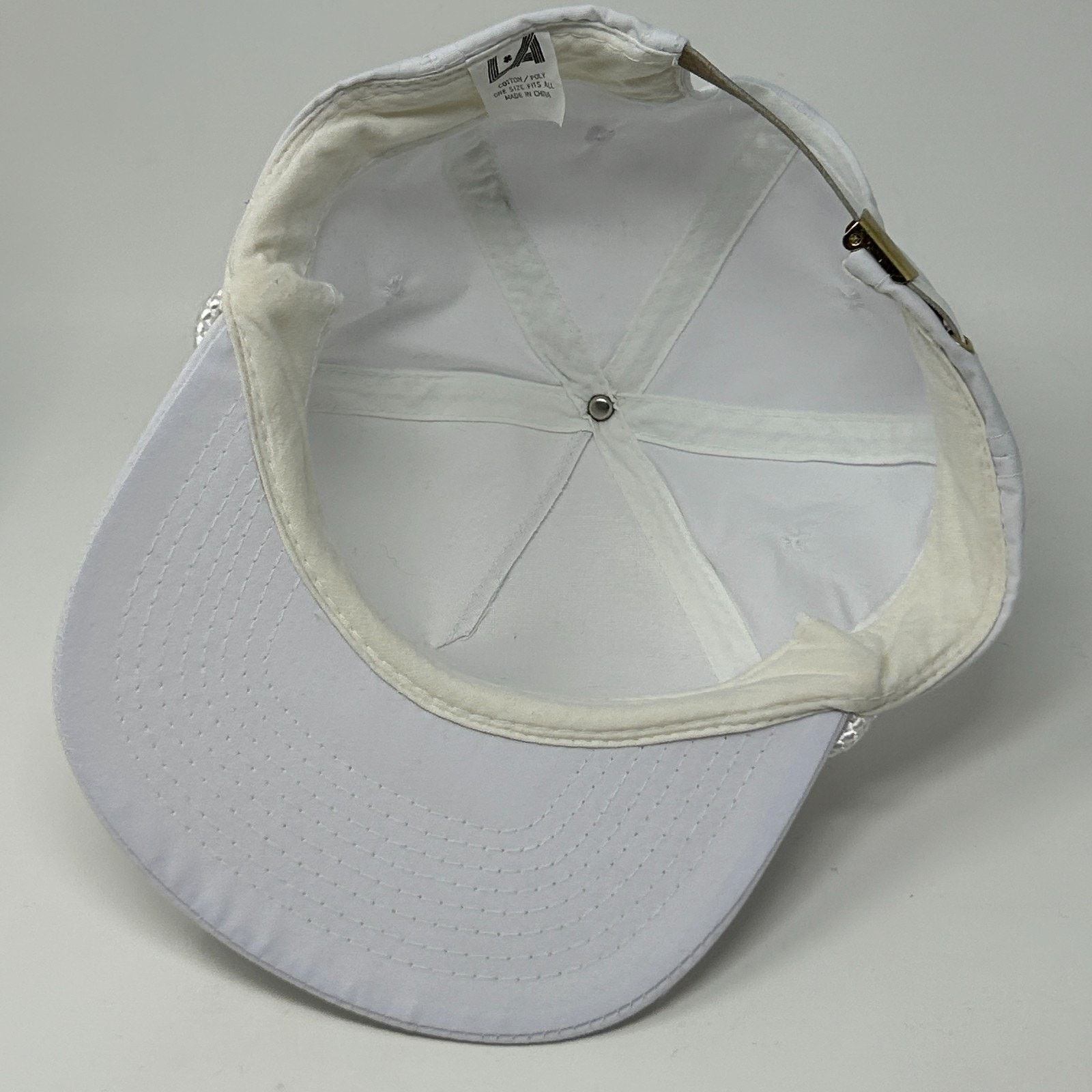 Vintage Vintage 90s Healthy Choice Ice Cream Hat Baseball Cap White Size ONE SIZE - 4 Thumbnail