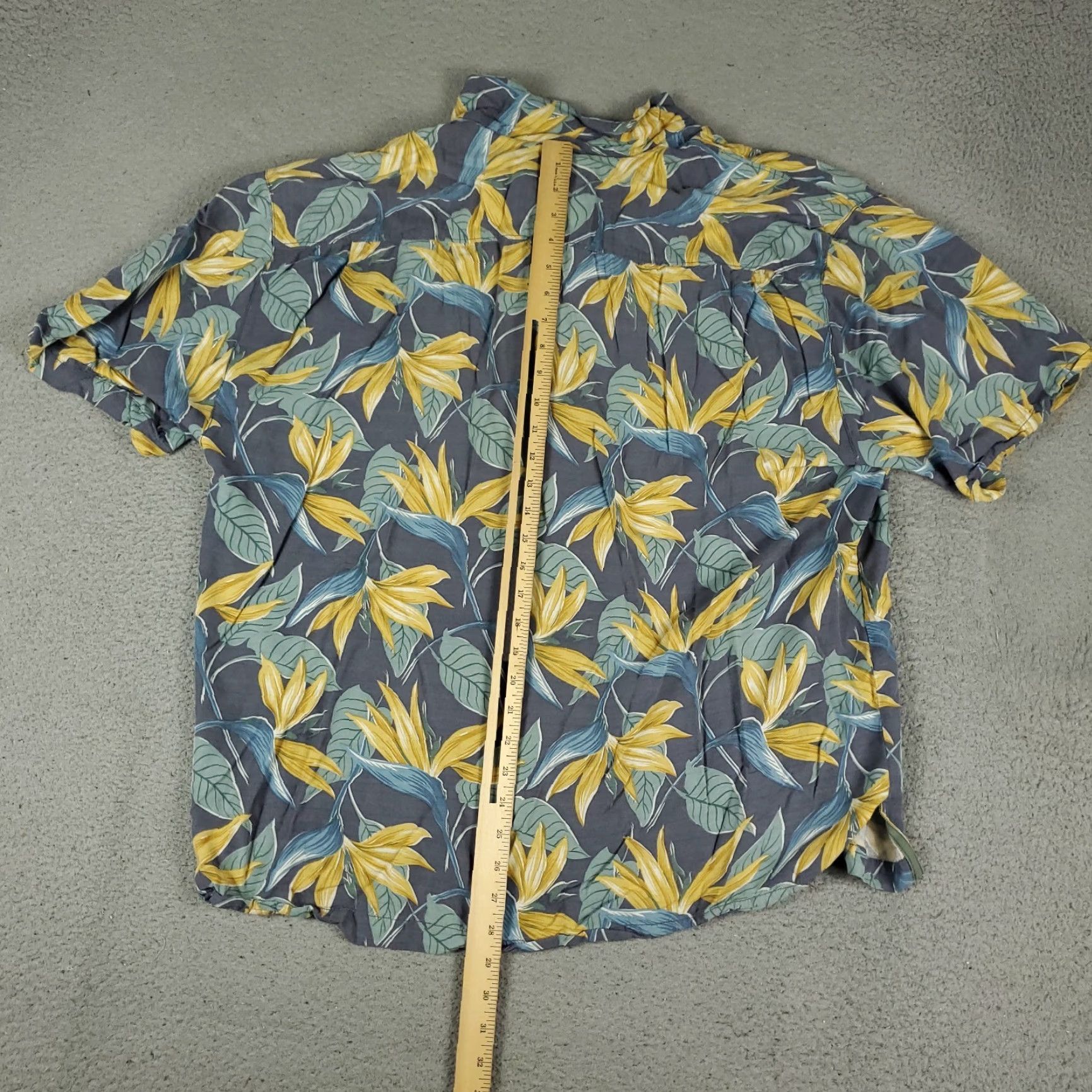 Reyn Spooner VINTAGE Reyn Spooner Shirt Mens 2XL Blue Floral Hawaiian Rayon Button Up Short Sleeve Size US XXL / EU 58 / 5 - 4 Thumbnail