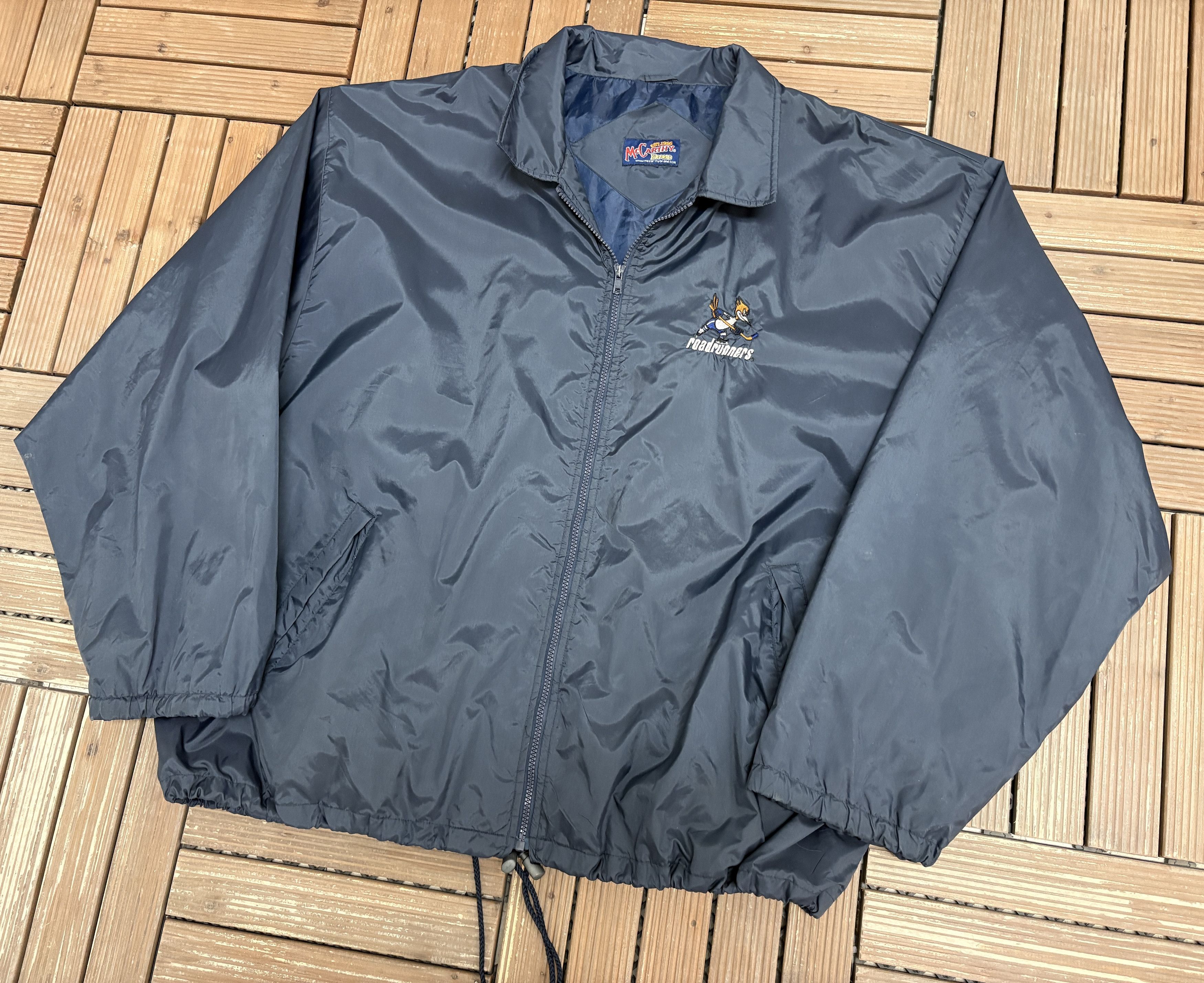 Vintage Phoenix Roadrunners Vintage Blue Windbreaker Jacket Size US XXL / EU 58 / 5 - 3 Thumbnail