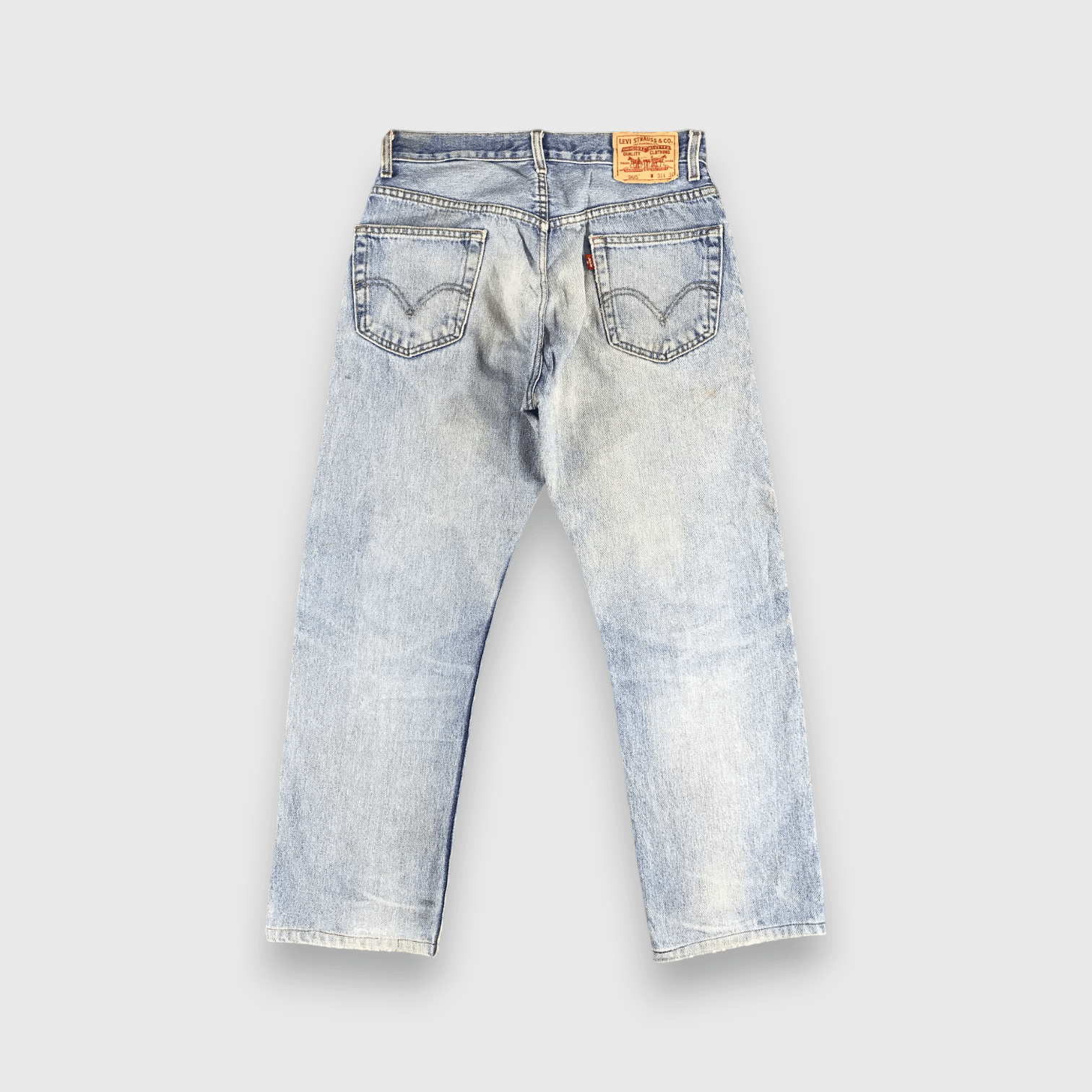 Levi's Vintage Light Wash Levis 505 Jeans-J1715 Size US 31 - 2 Thumbnail