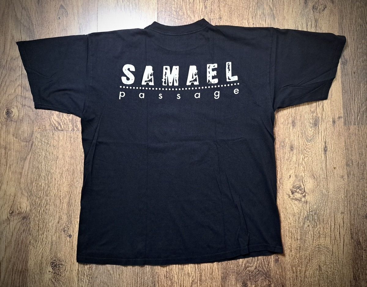 Band Tees SAMAEL x PASSAGE x ANGEL'S DECAYx Vintage T-Shirt 1996 Size US XL / EU 56 / 4 - 2 Thumbnail